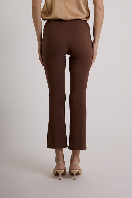 PANTALONE TROMBETTA|Colore:Cioccolato