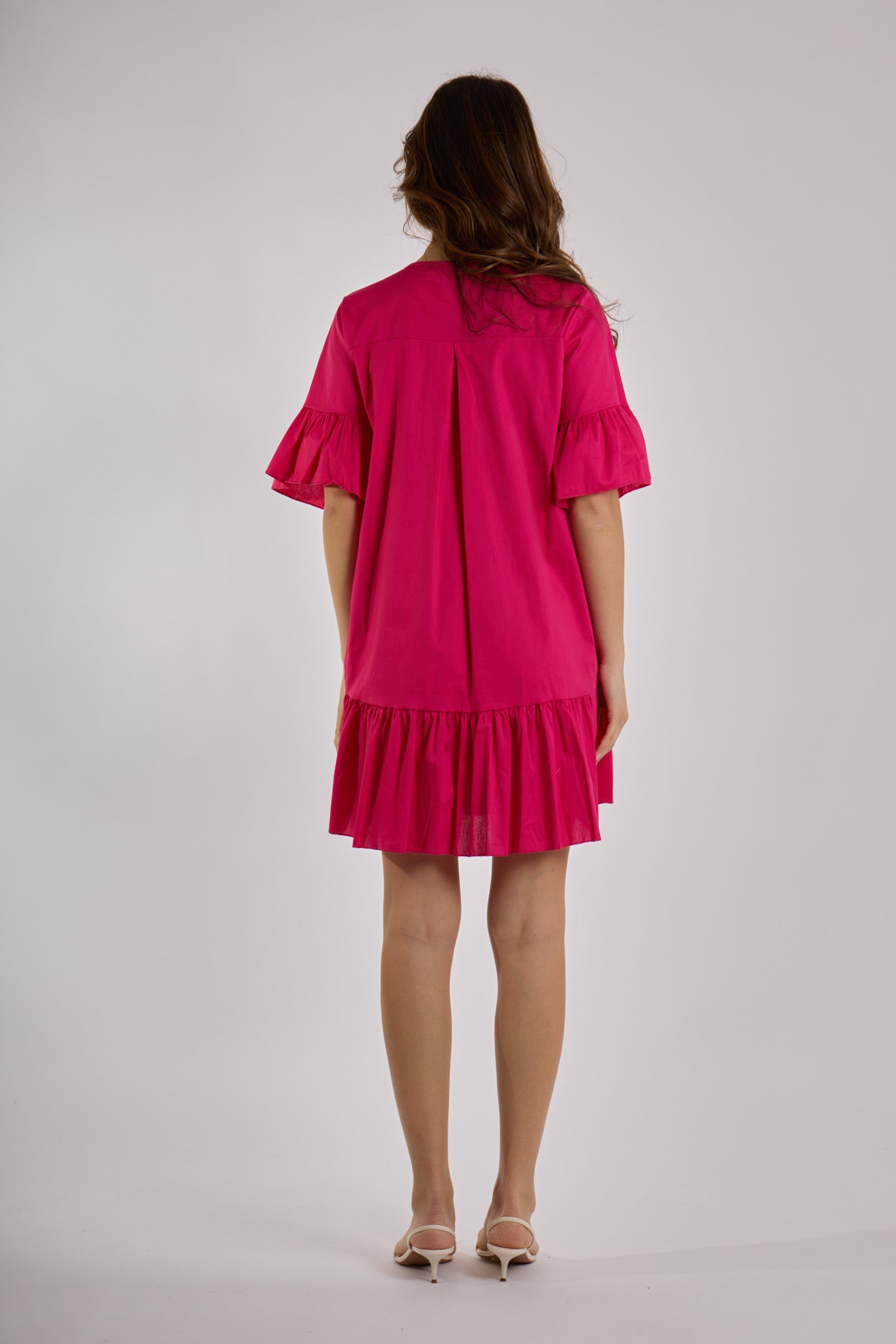 ABITO BALZE SCOLLO V|Colore:Fucsia