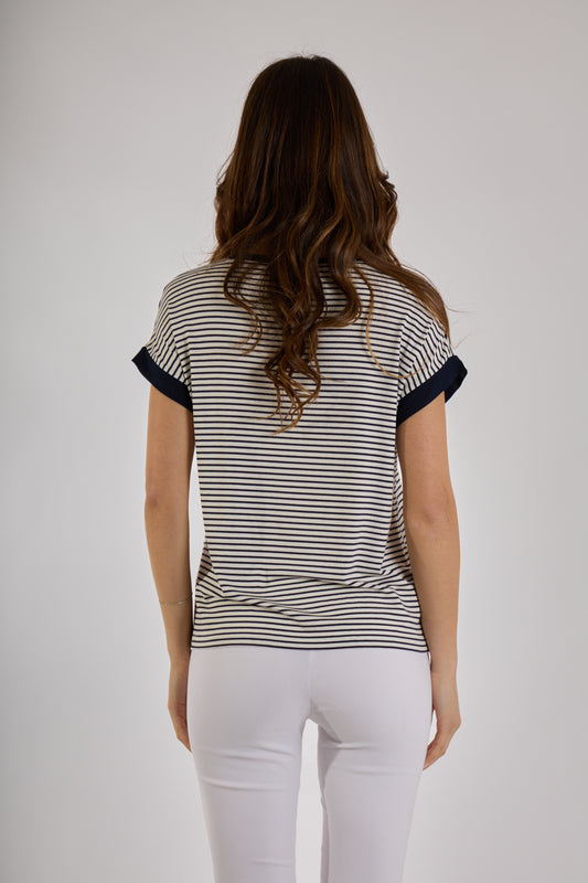 MAGLIA RIGHE|Colore:Blu