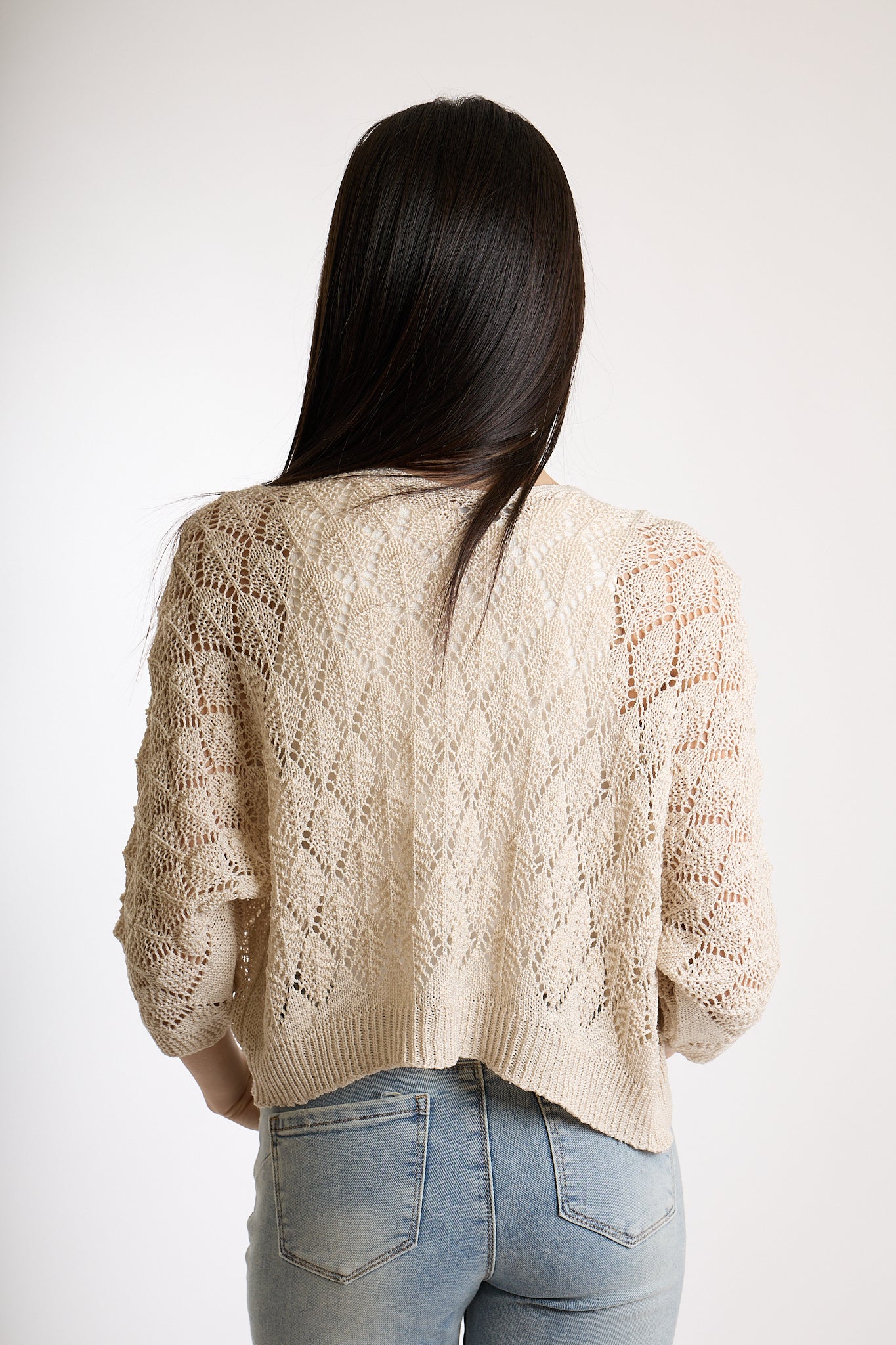 CARDIGAN CORTO|Colore:Sabbia