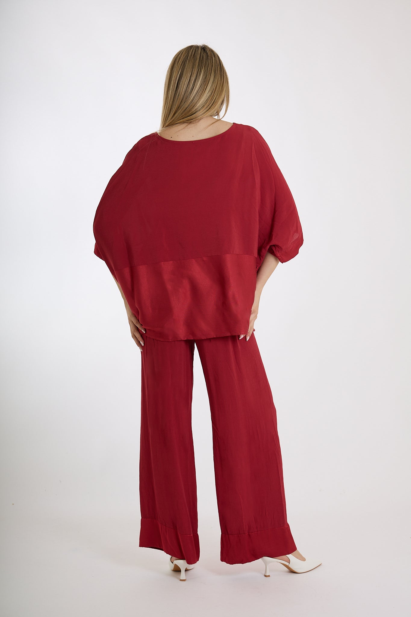 PANTALONE|Colore:Rosso india