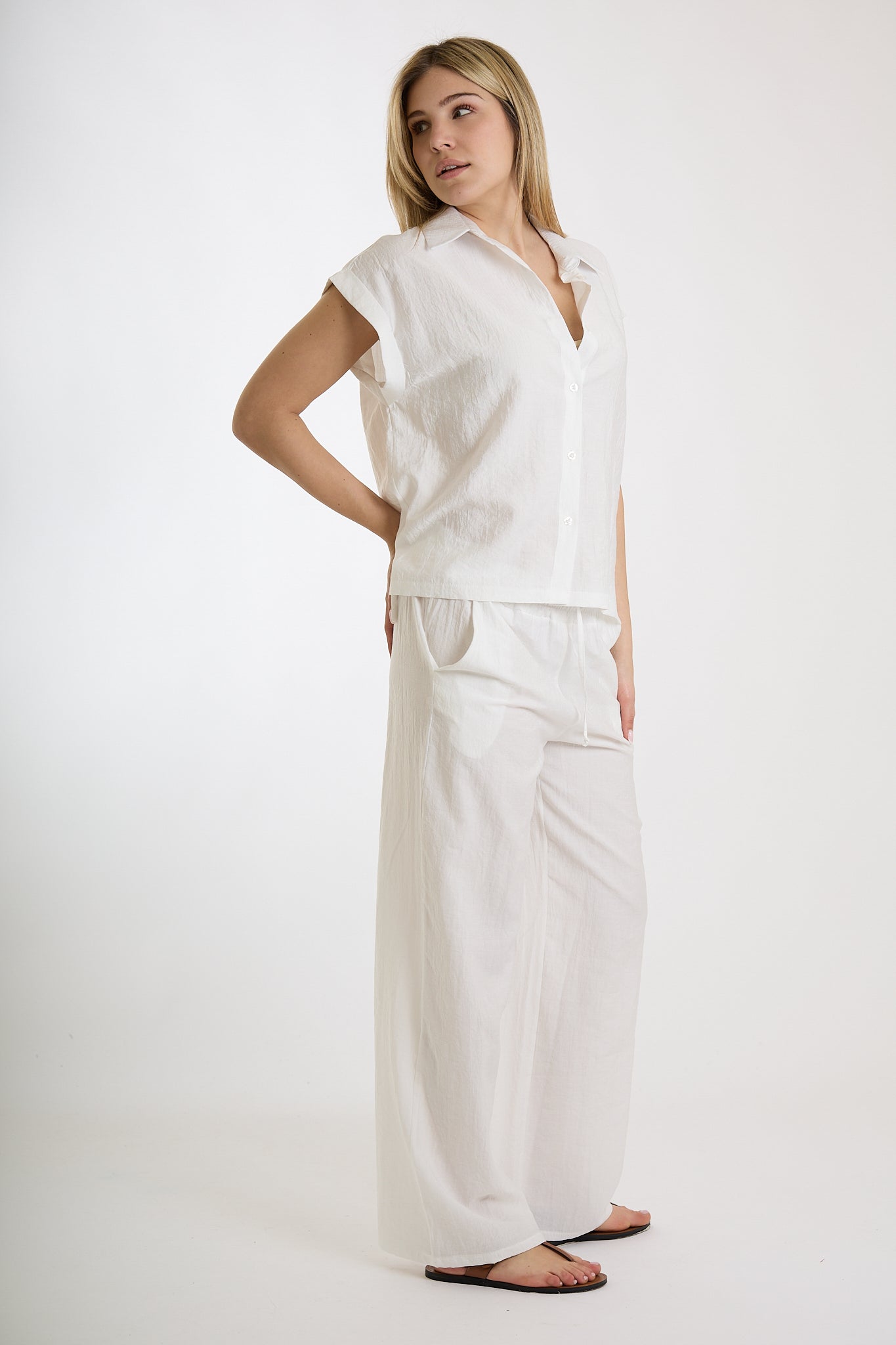 PANTALONE|Colore:Bianco
