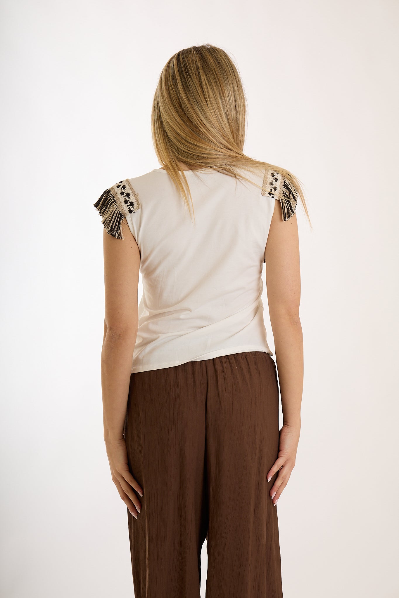 TOP COON PASSAMANERIA|Colore:Cioccolato