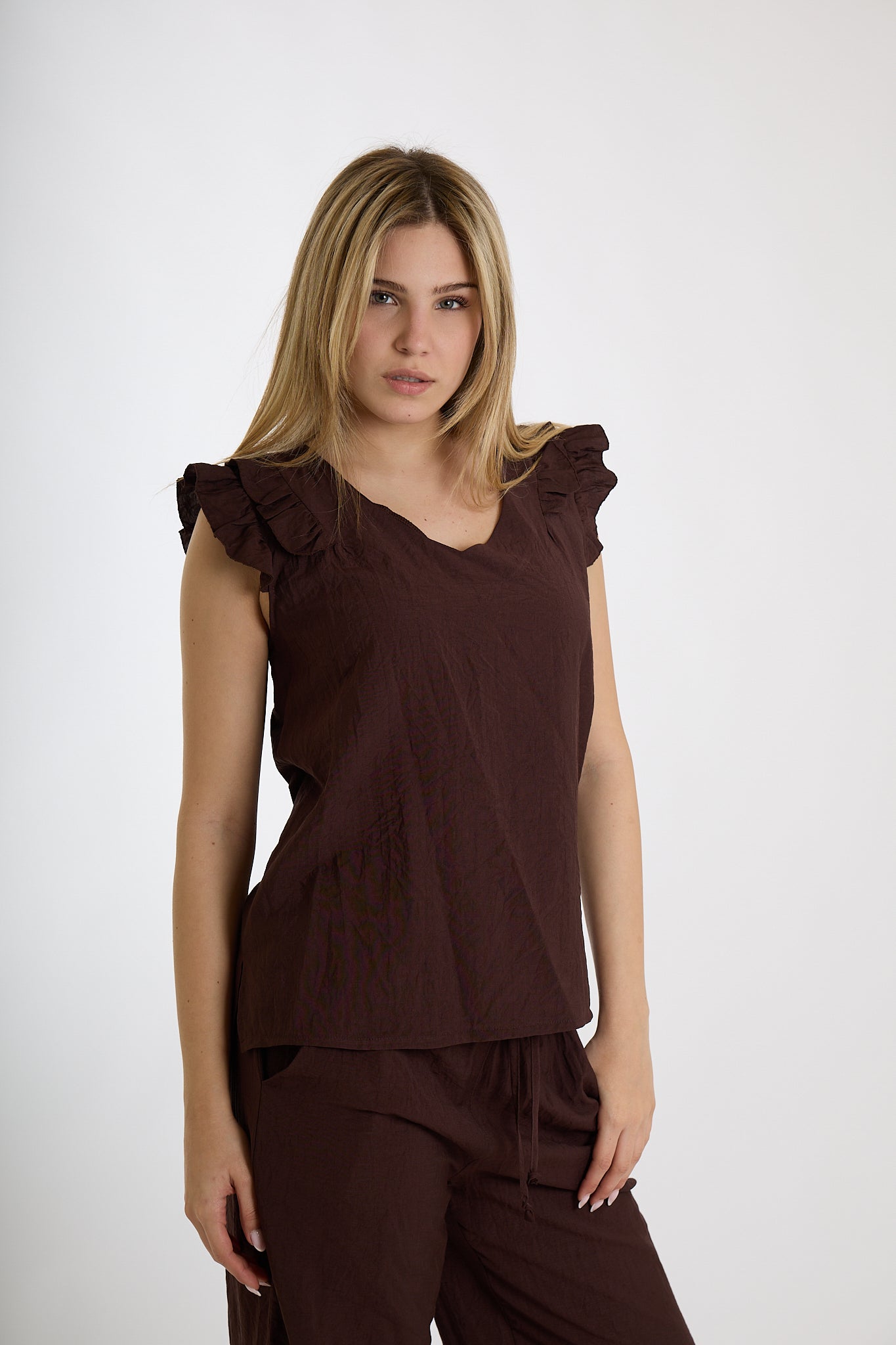 TOP  ROUCHES|Colore:Cioccolato