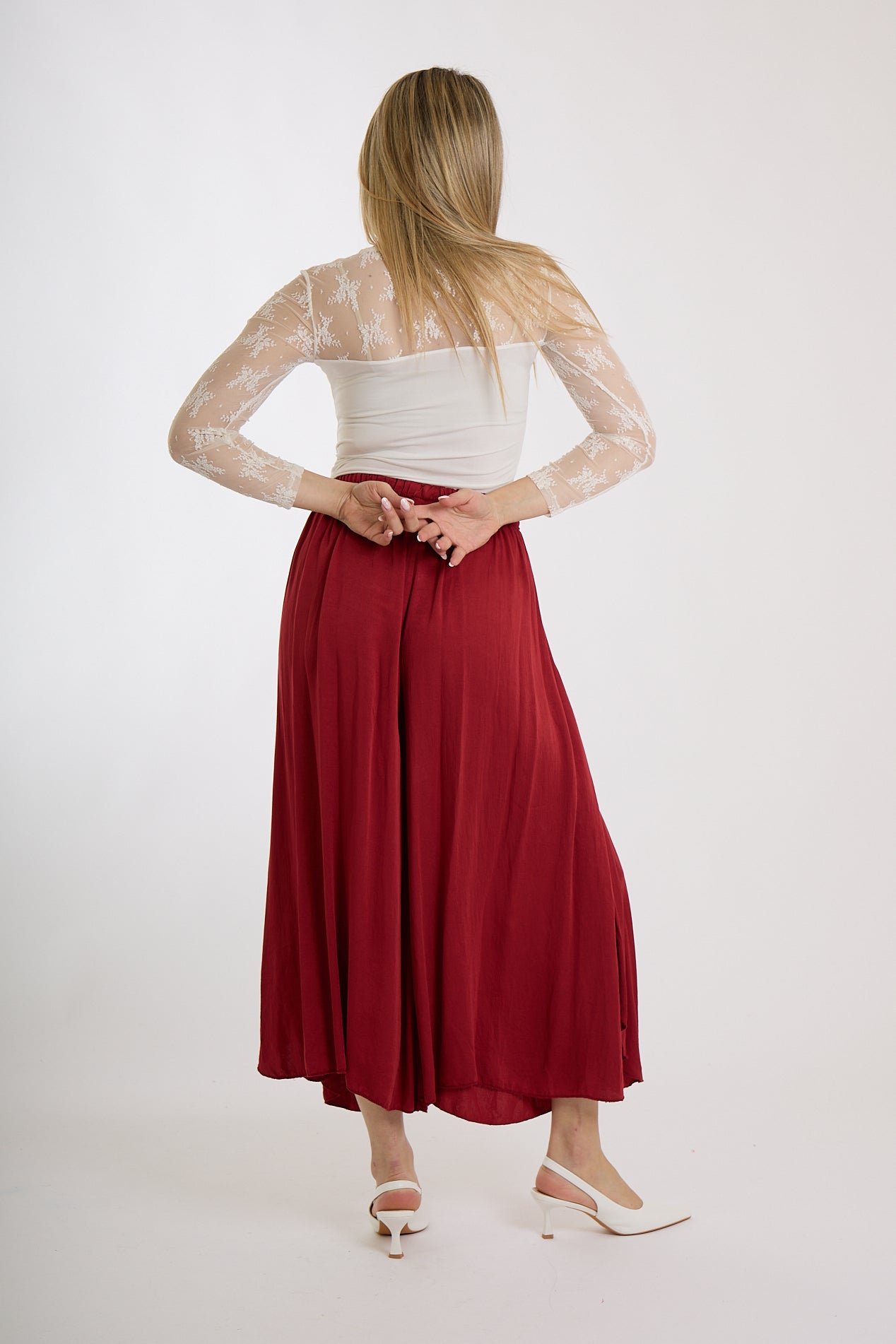 PANTAGONNA |Colore:Rosso india