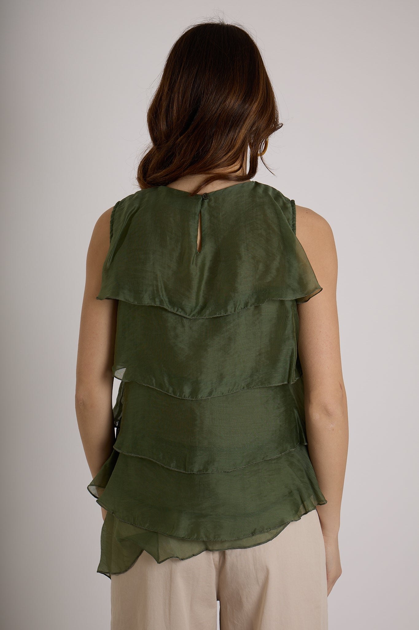 TOP BALZE|Colore:Militare