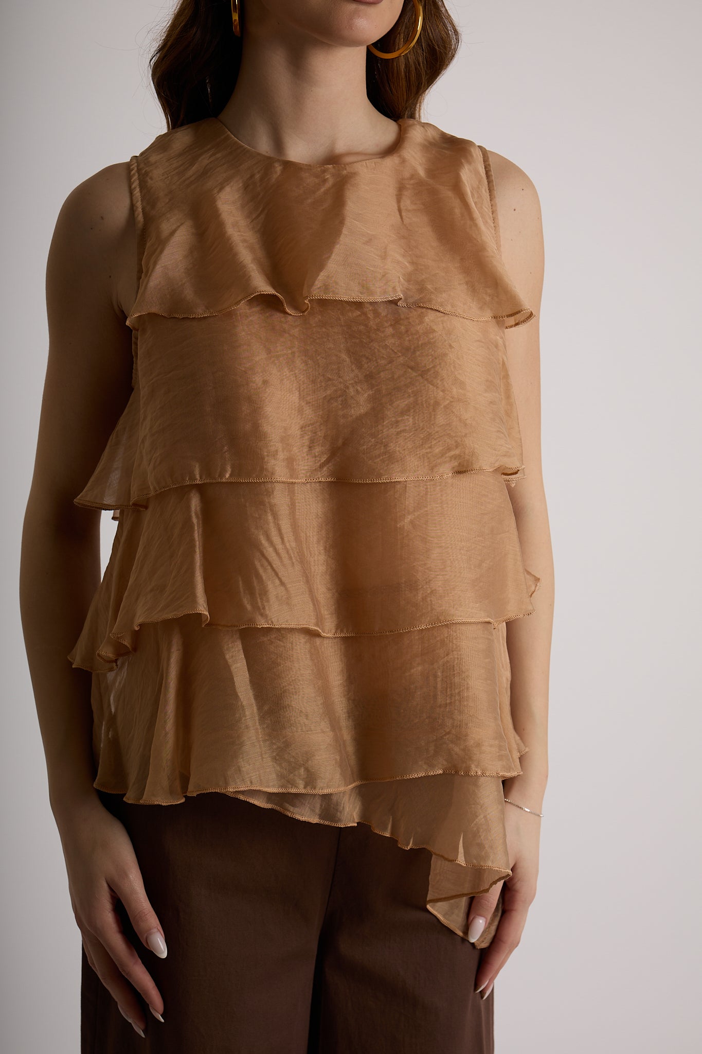 TOP BALZE|Colore:Sabbia