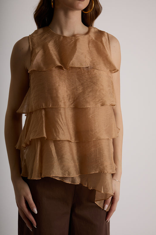 TOP BALZE|Colore:Sabbia