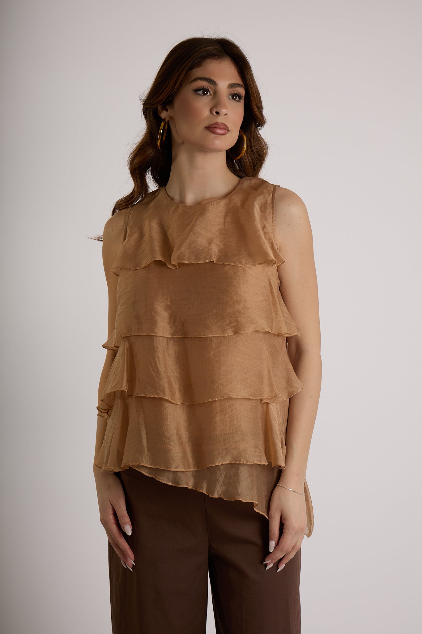 TOP BALZE|Colore:Sabbia