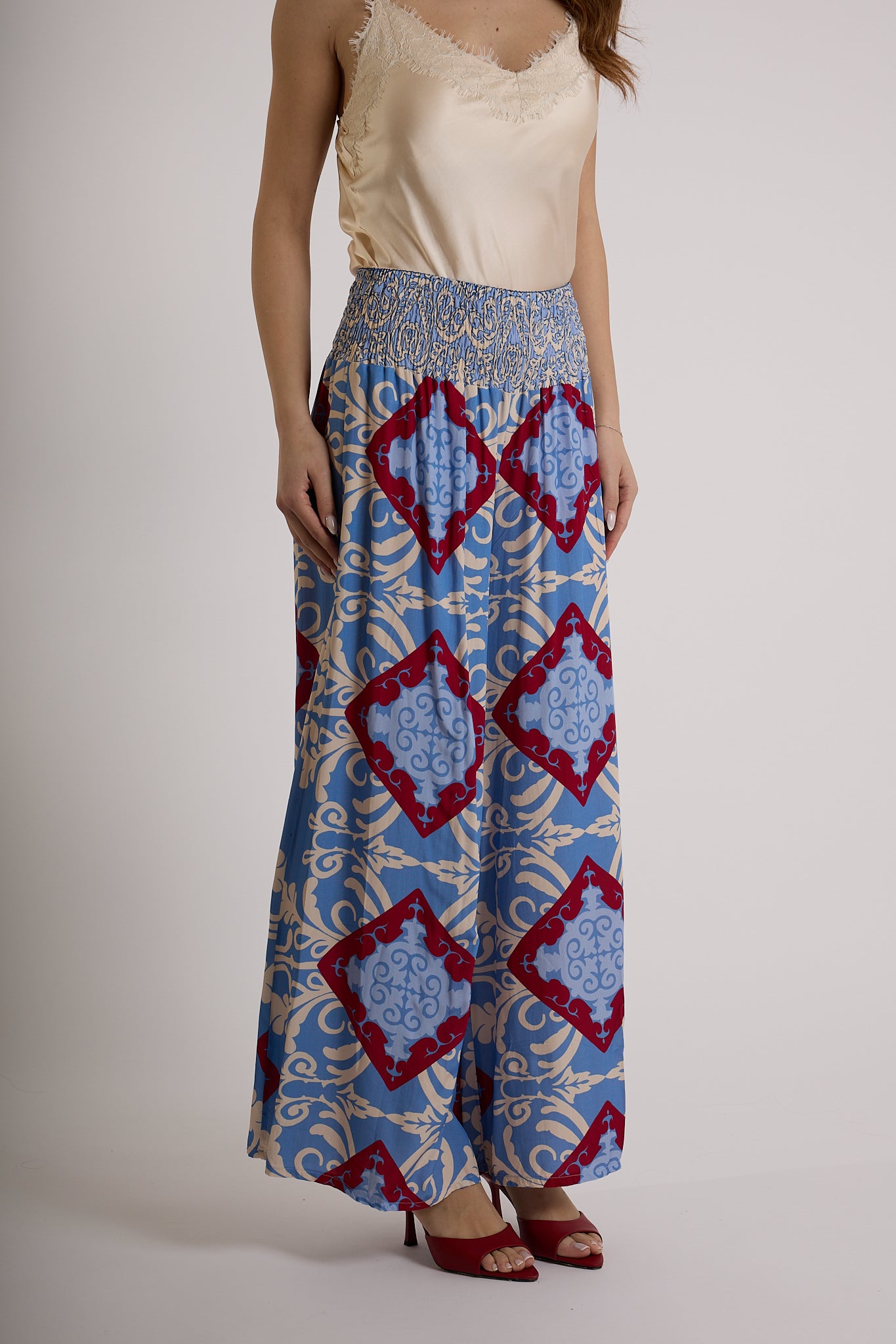 PANTAGONNA IN FANTASIA |Colore:Jeans