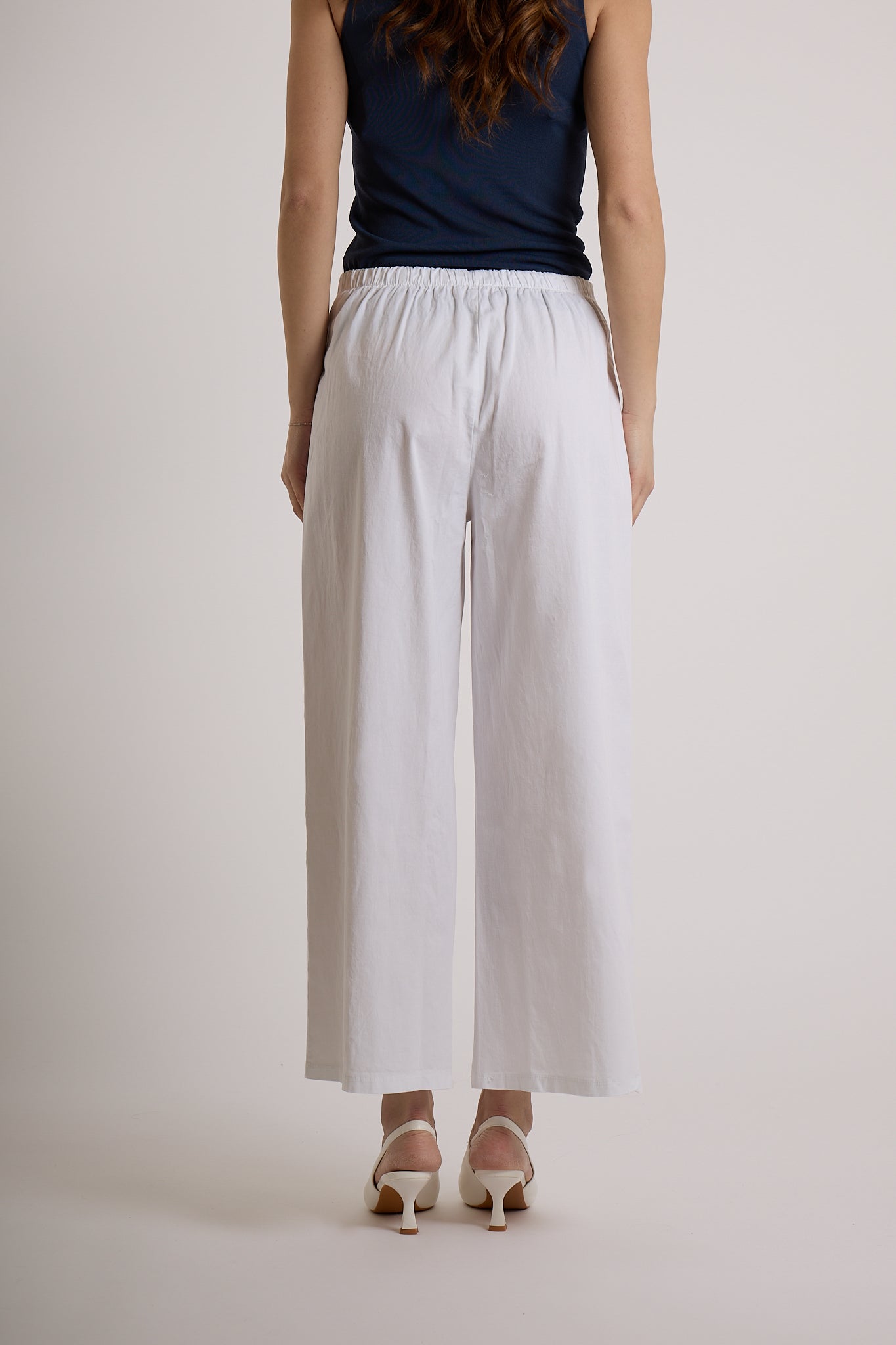 PANTACROP|Colore:Bianco