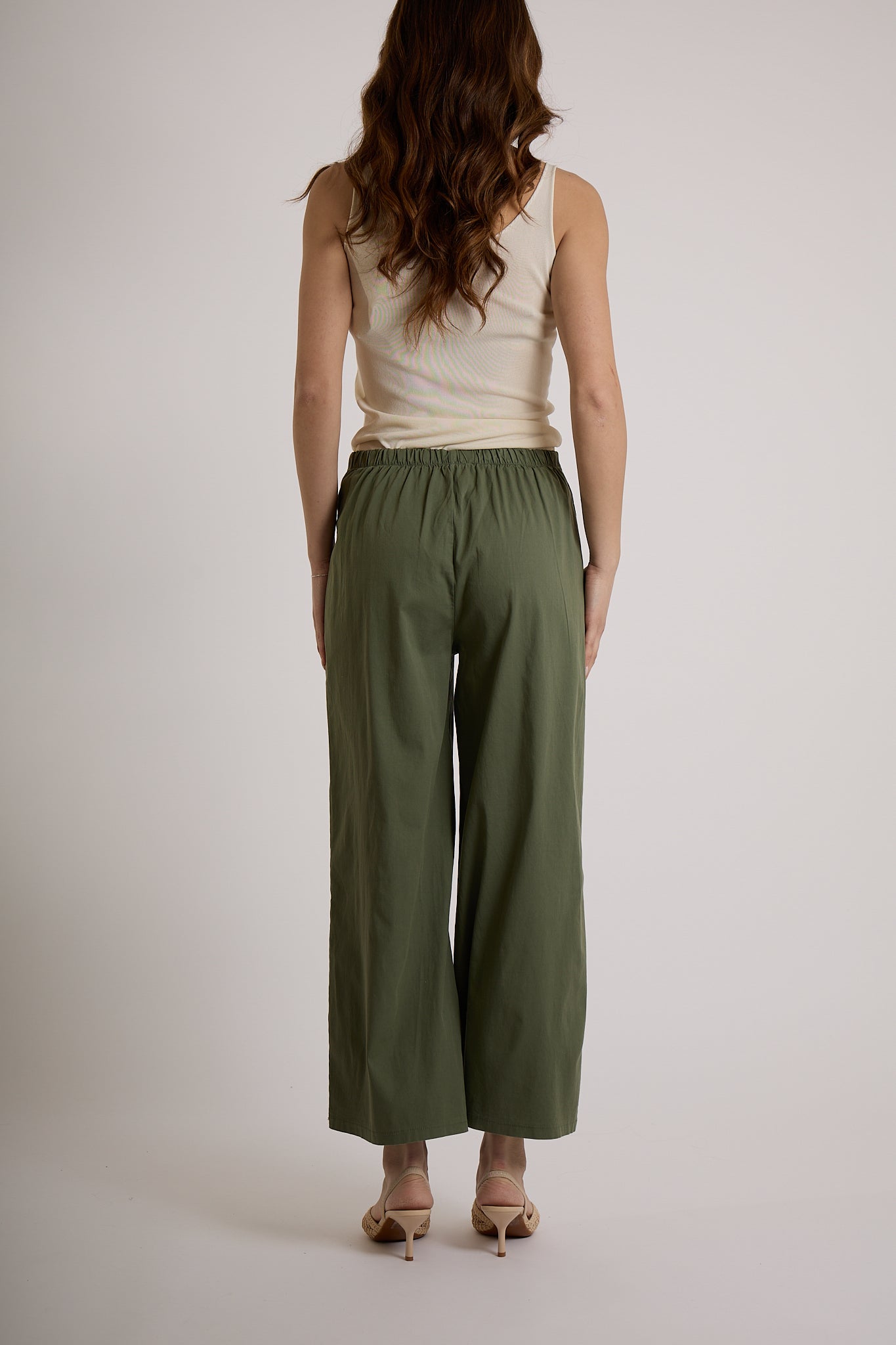 PANTACROP|Colore:Militare