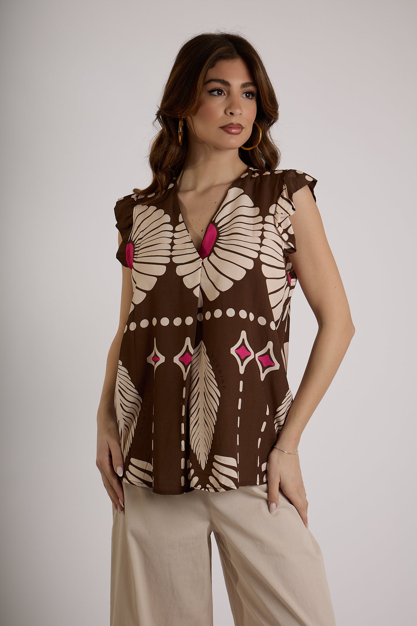 TOP FANTASIA|Colore:Cioccolato