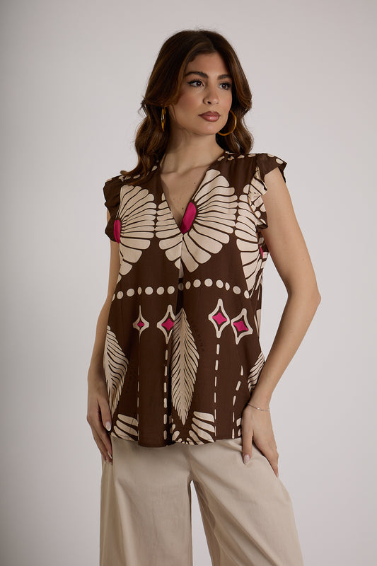 TOP FANTASIA|Colore:Cioccolato