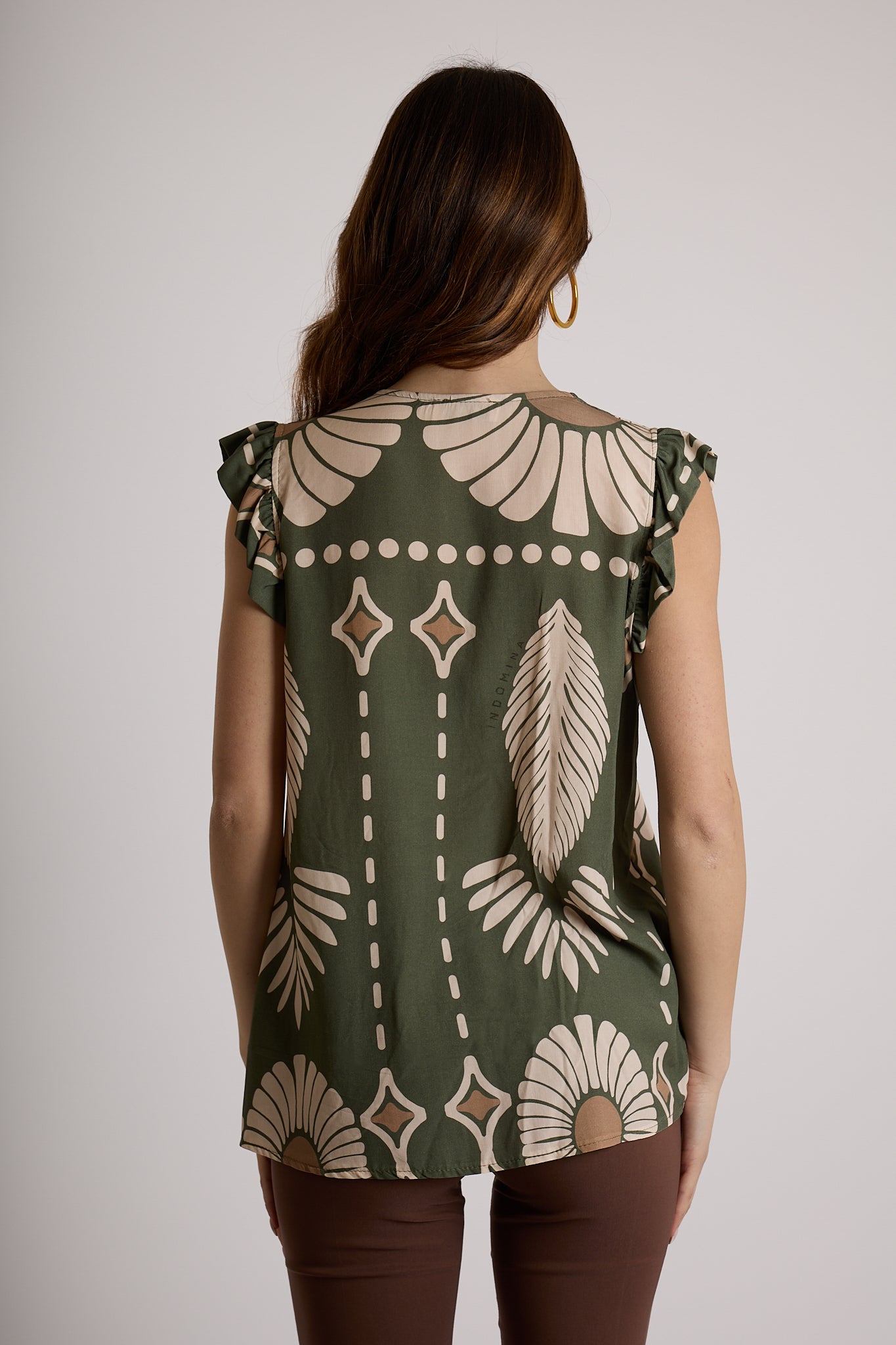 TOP FANTASIA|Colore:Militare