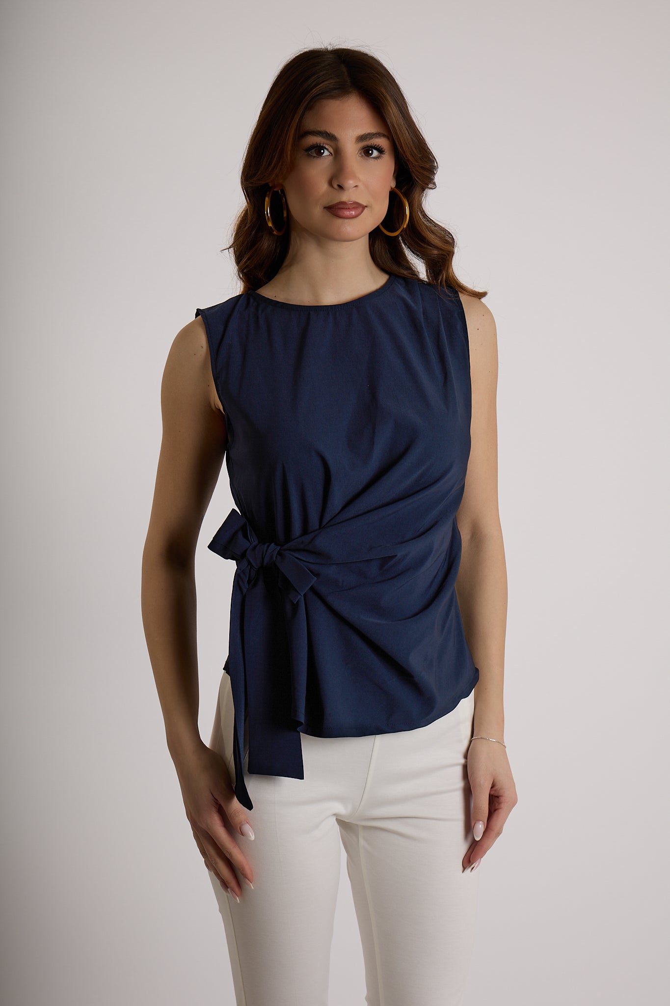 TOP NODO LATERALE |Colore:Blu