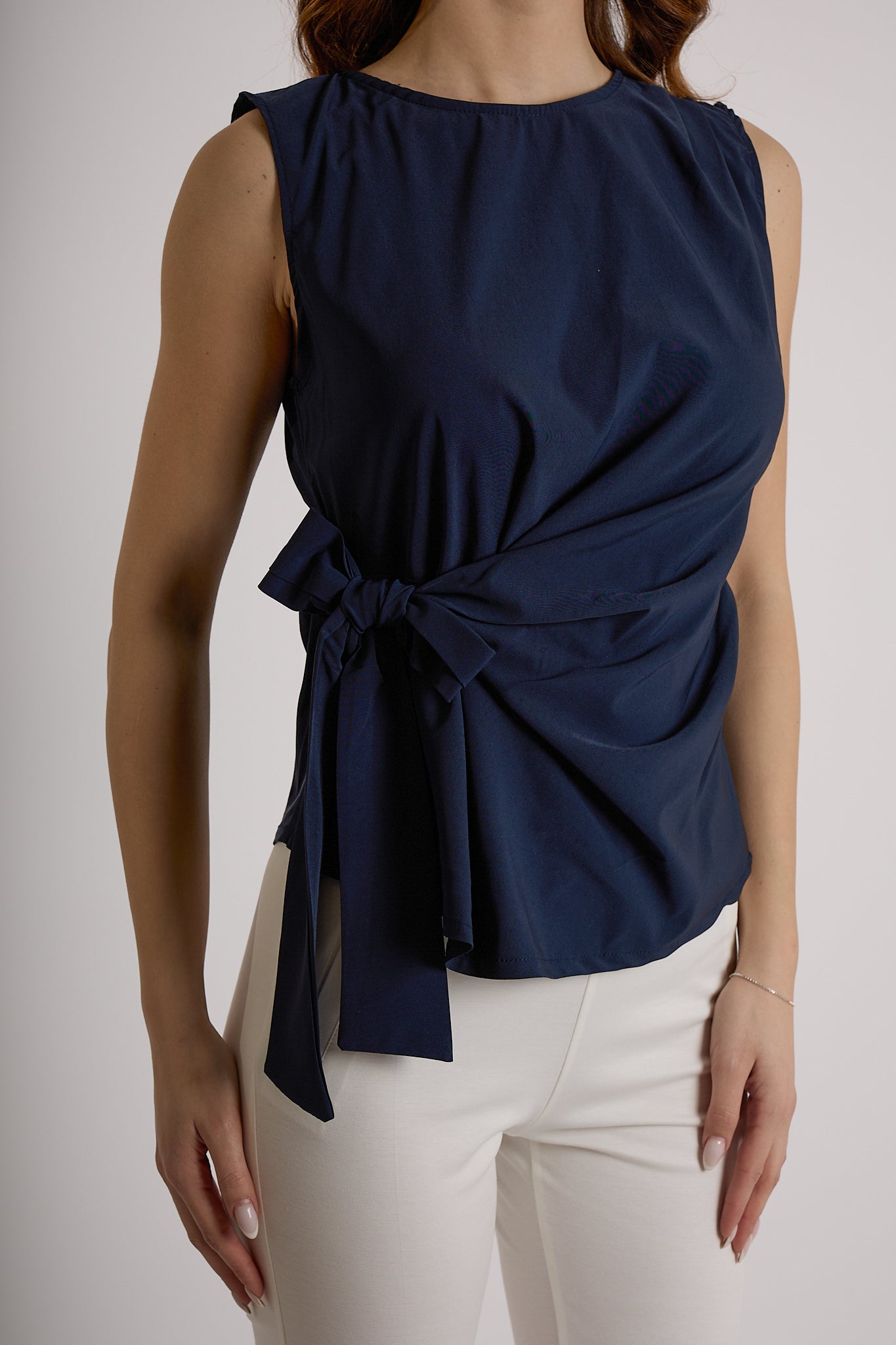 TOP NODO LATERALE |Colore:Blu