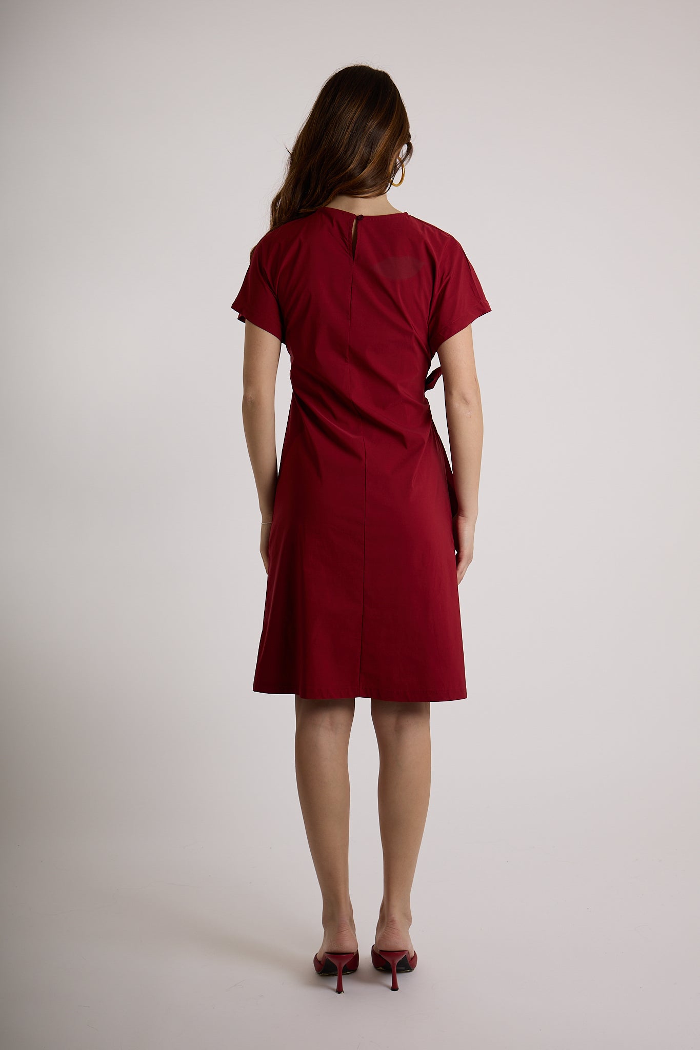 ABITO NODO LATERALE|Colore:Rosso india