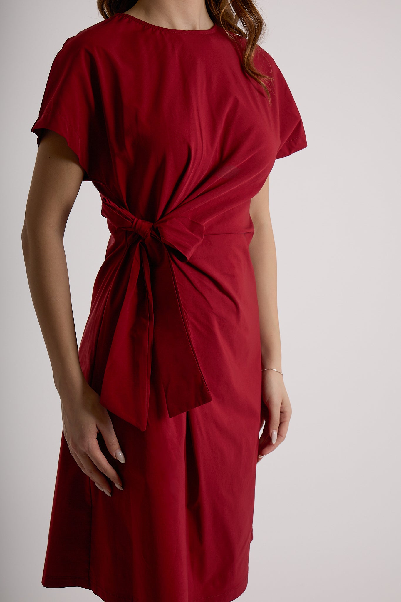 ABITO NODO LATERALE|Colore:Rosso india