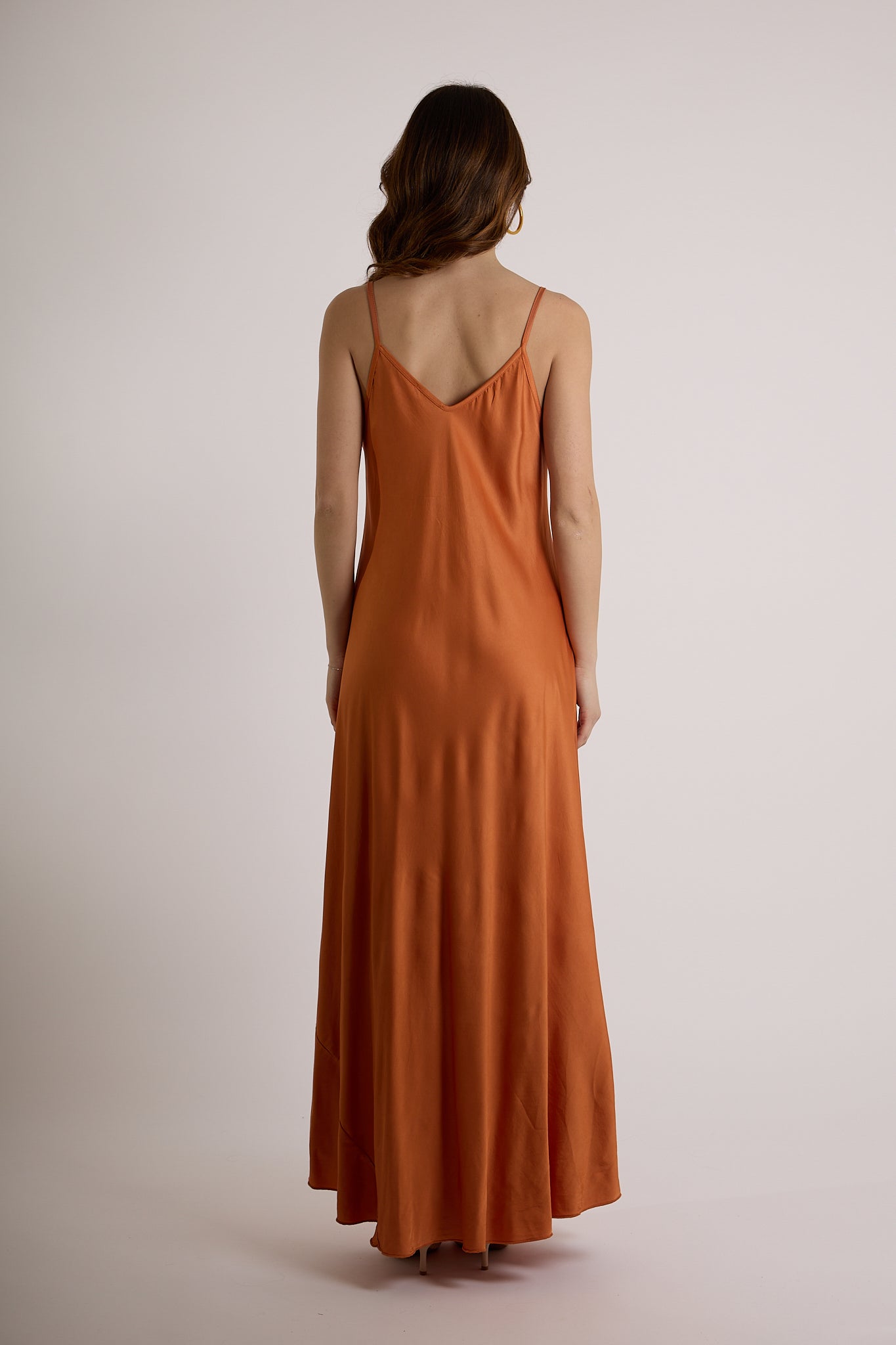 ABITO VISCOSA|Colore:Terracotta