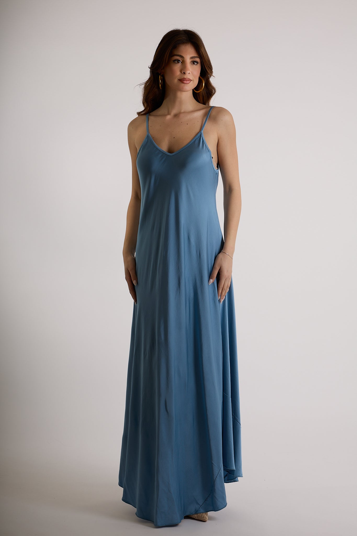 ABITO VISCOSA|Colore:Celeste