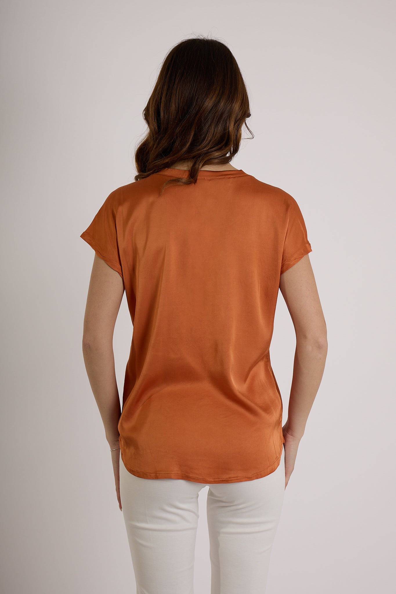 MAGLIA VISCOSA|Colore:Terracotta