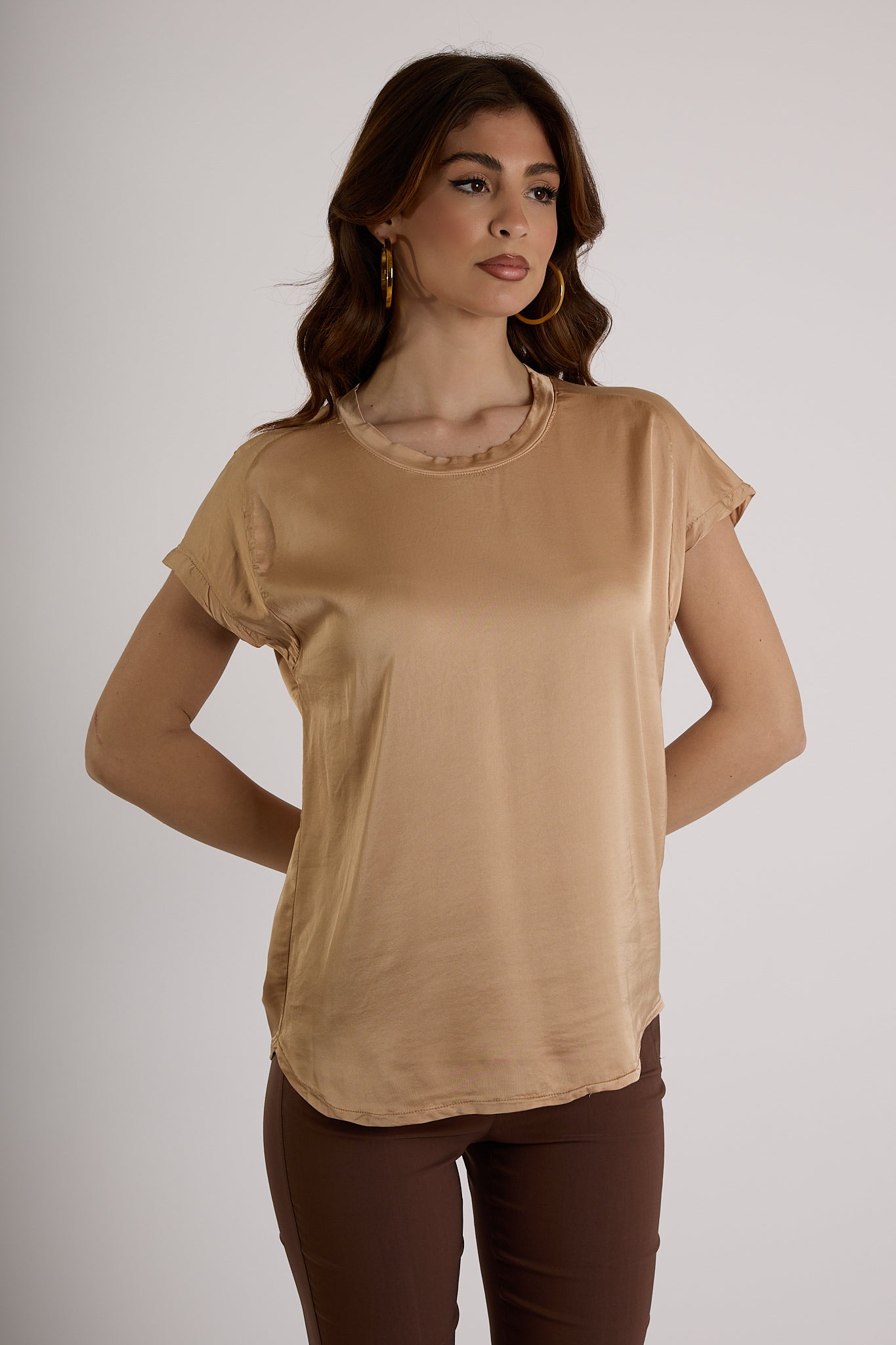 MAGLIA VISCOSA|Colore:Sabbia