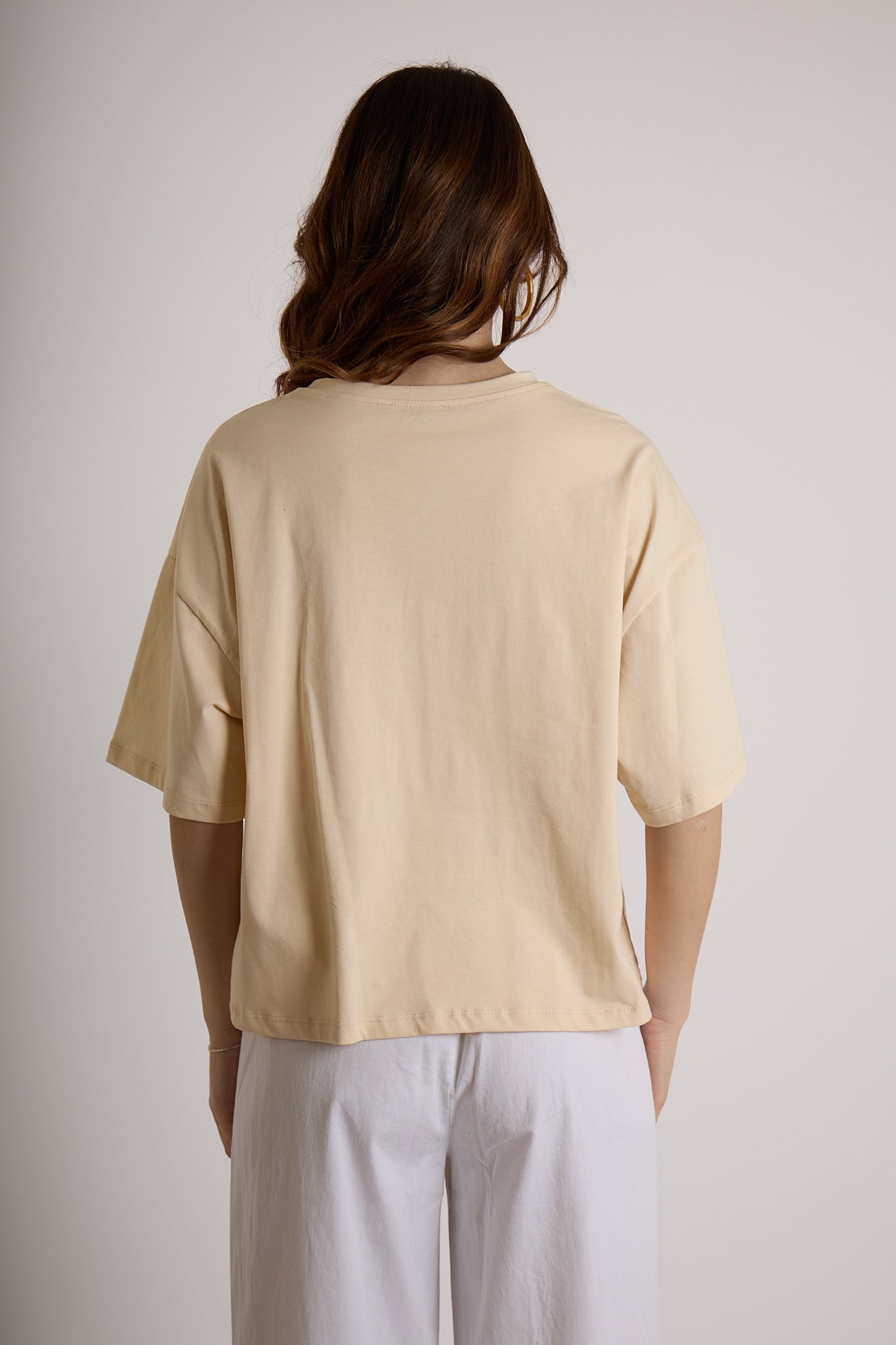 MAGLIA RICAMI |Colore:Sabbia