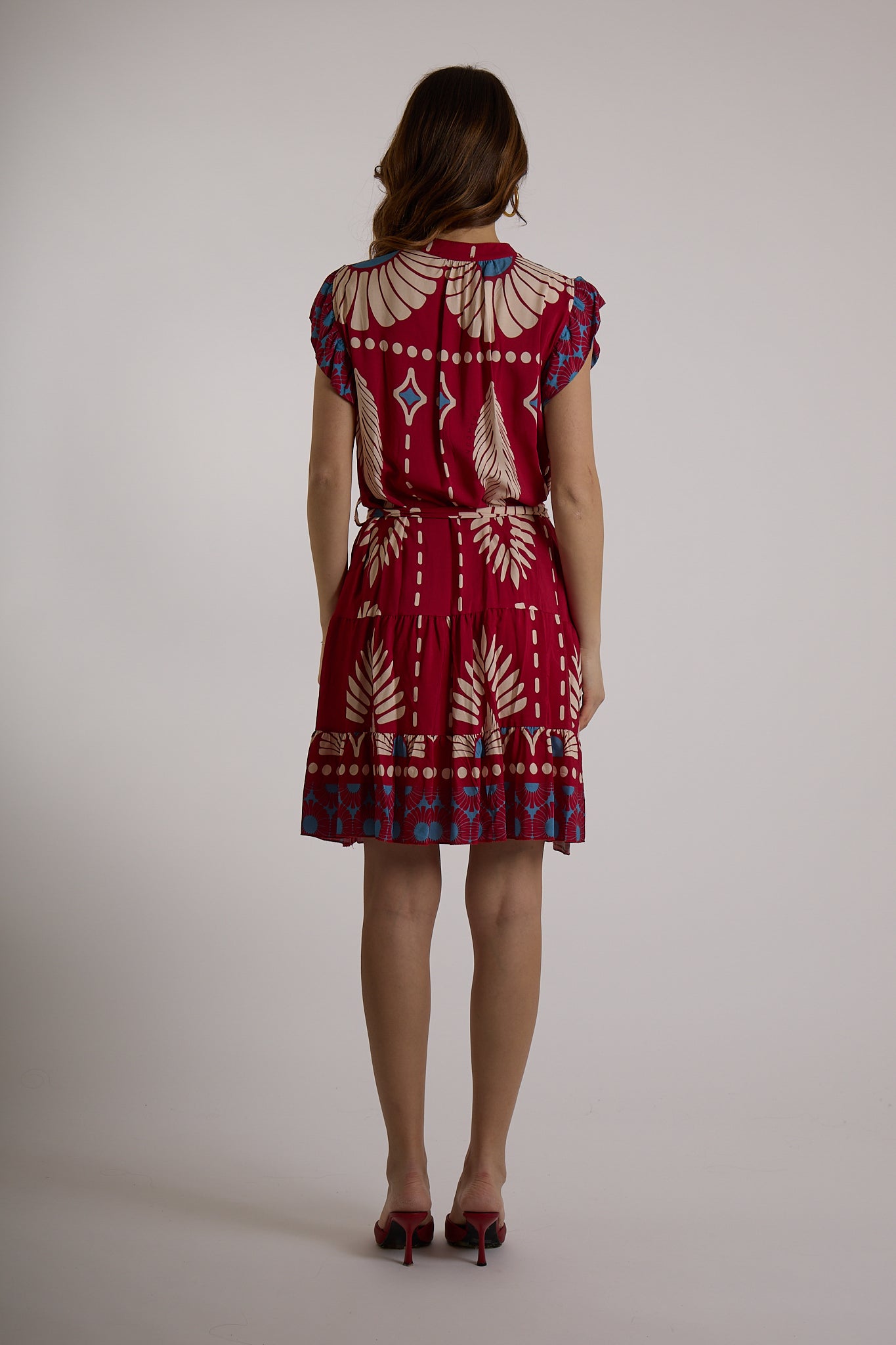 ABITO FANTASIA|Colore:Rosso india