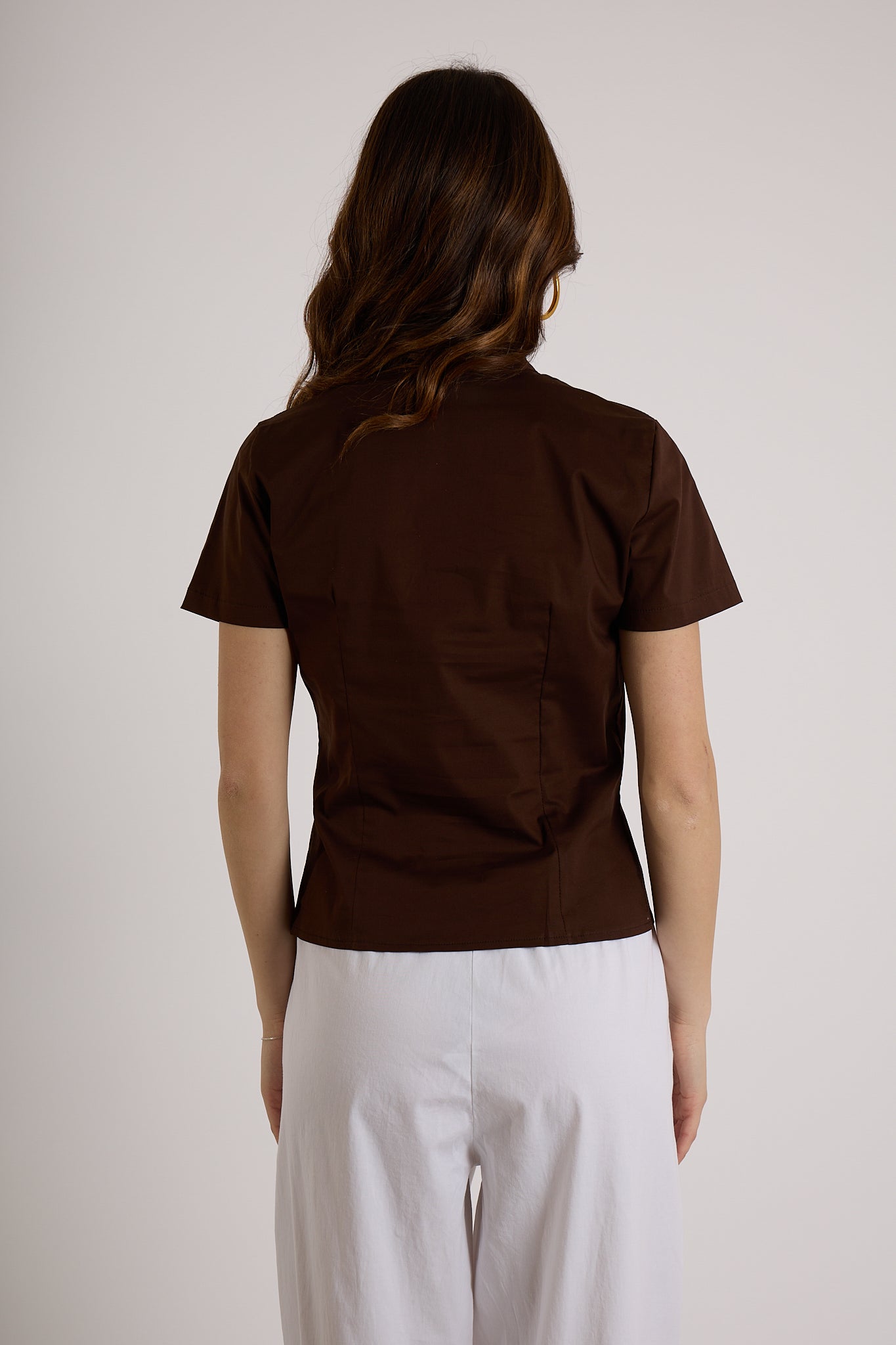 CAMICIA ZEN|Colore:Cioccolato