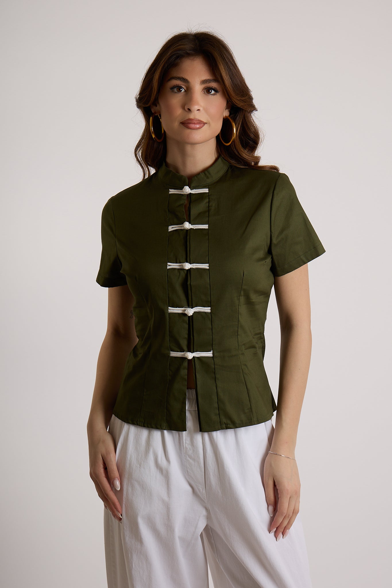 CAMICIA ZEN|Colore:Militare