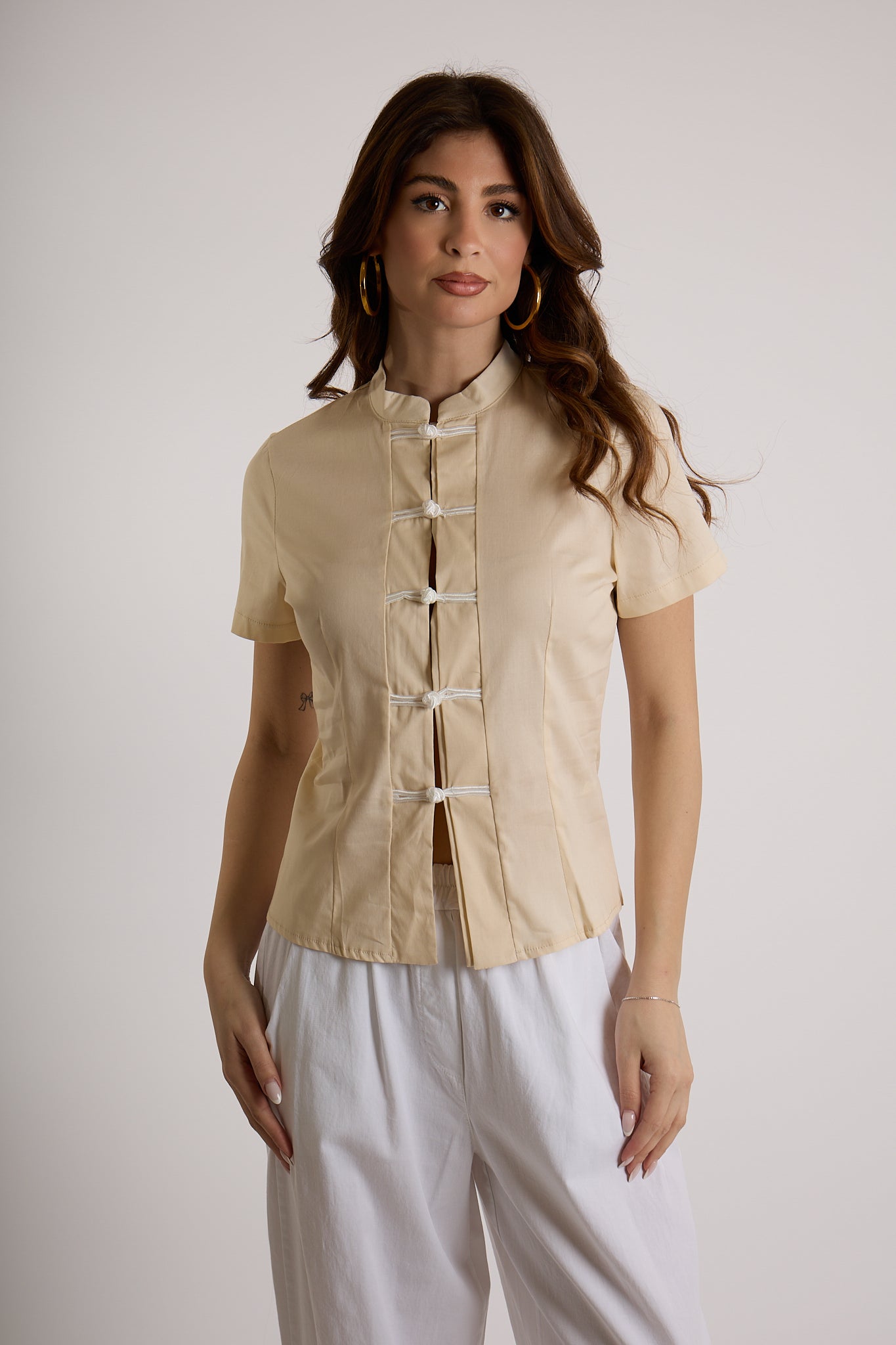 CAMICIA ZEN|Colore:Sabbia