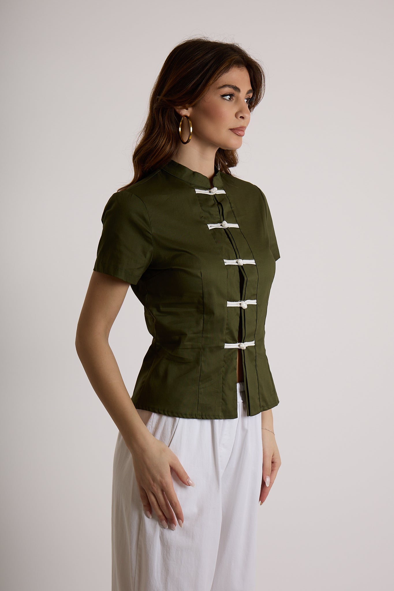 CAMICIA ZEN|Colore:Militare