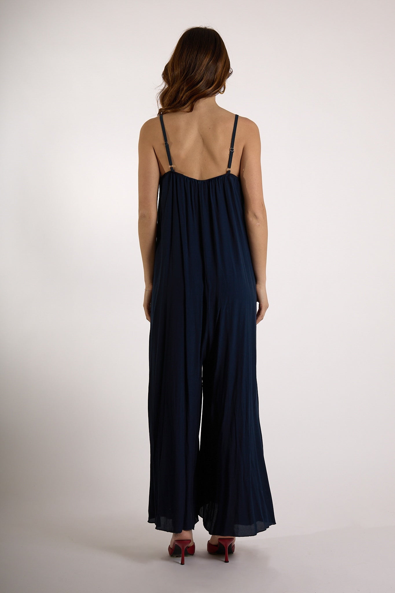 TUTA SCOLLO RASO|Colore:Blu