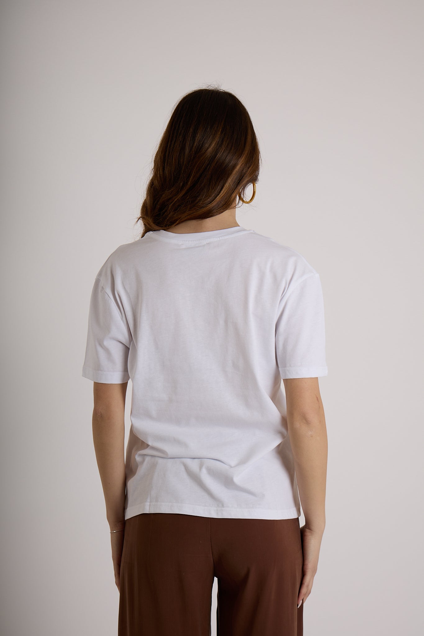 T-SHIRT CUORE MIMETICO|Colore:Bianco