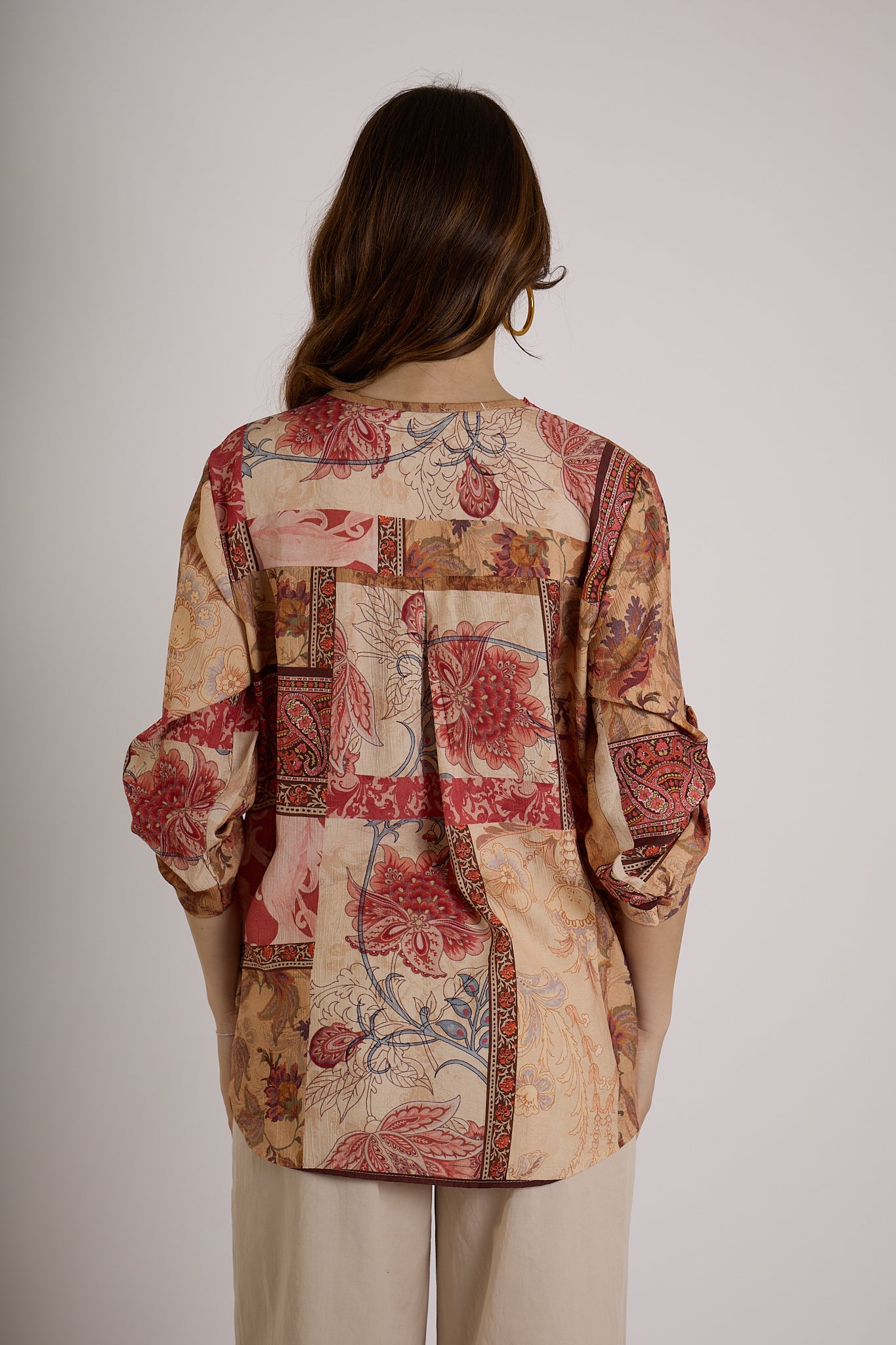 BLUSA FANTASIA|Colore:Sabbia