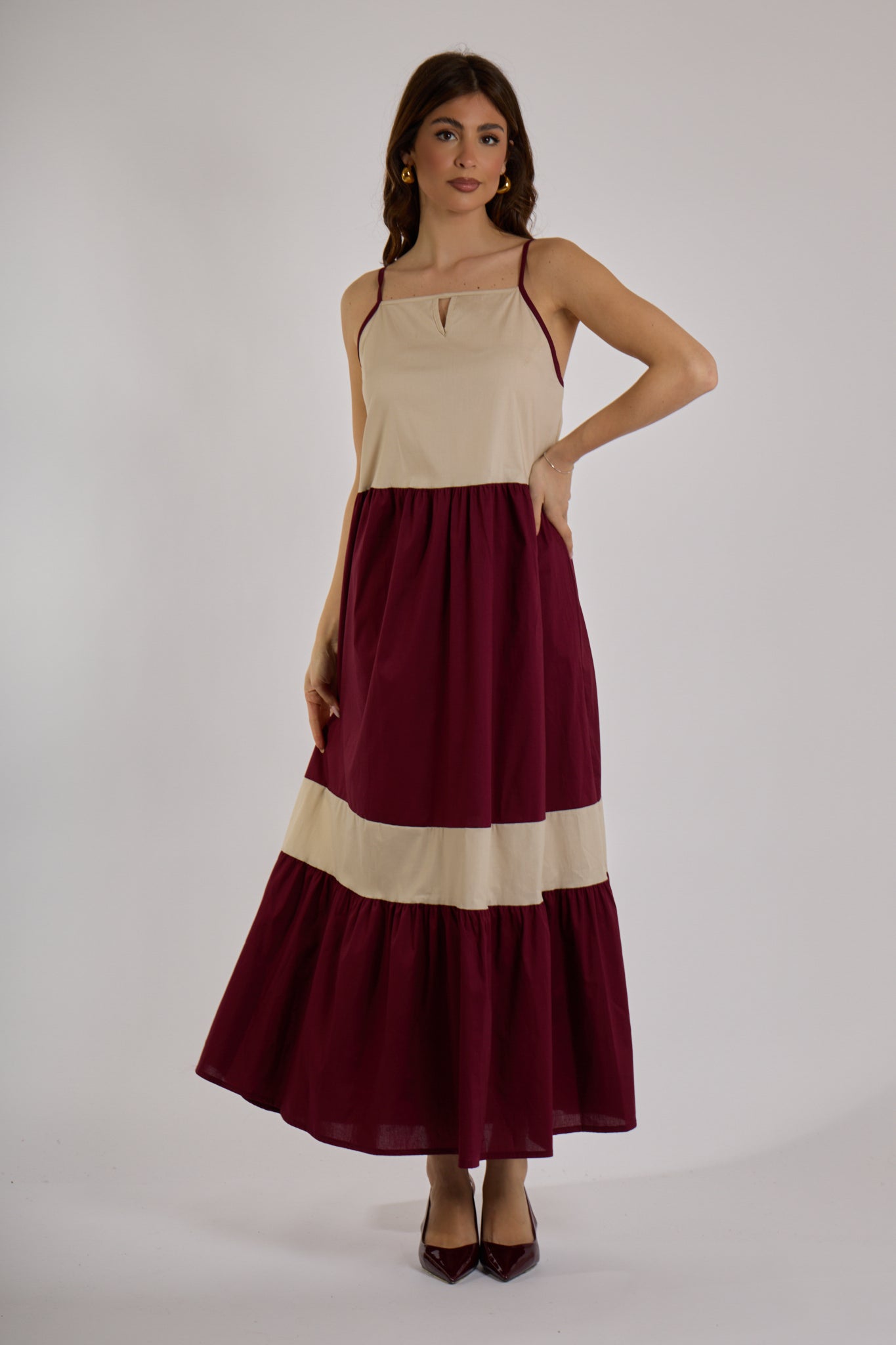 ABITO FASCE|Colore:Rosso india