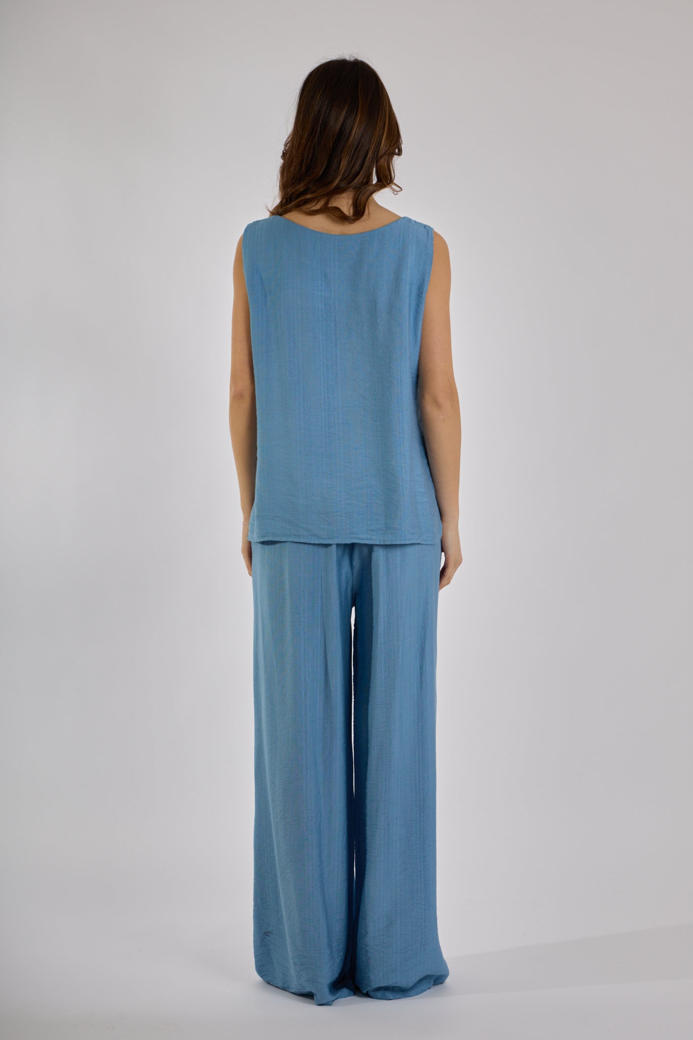 COORDINATO VISCOSA|Colore:Celeste
