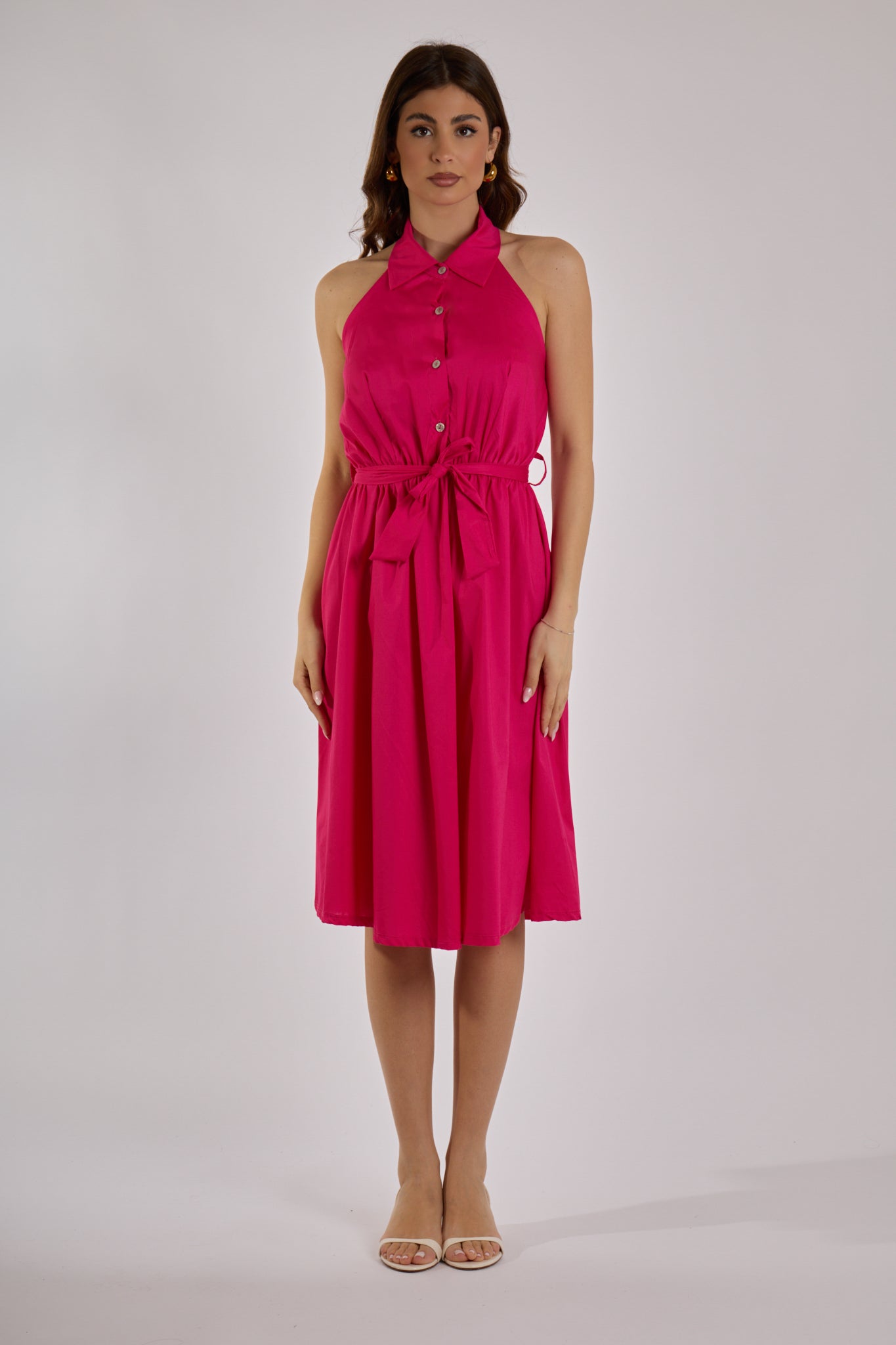 ABITO SCOPERTO DIETRO|Colore:Fucsia