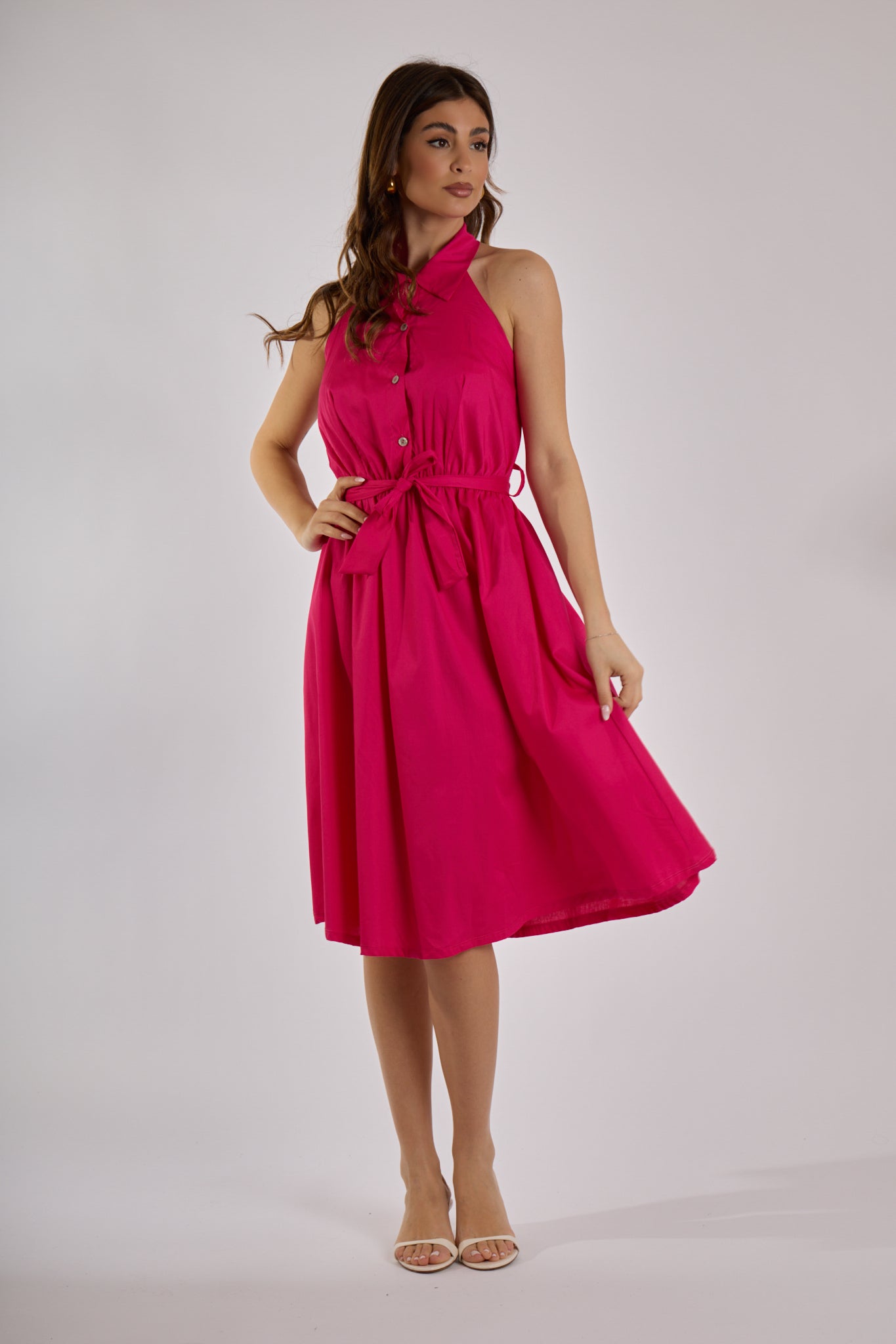 ABITO SCOPERTO DIETRO|Colore:Fucsia