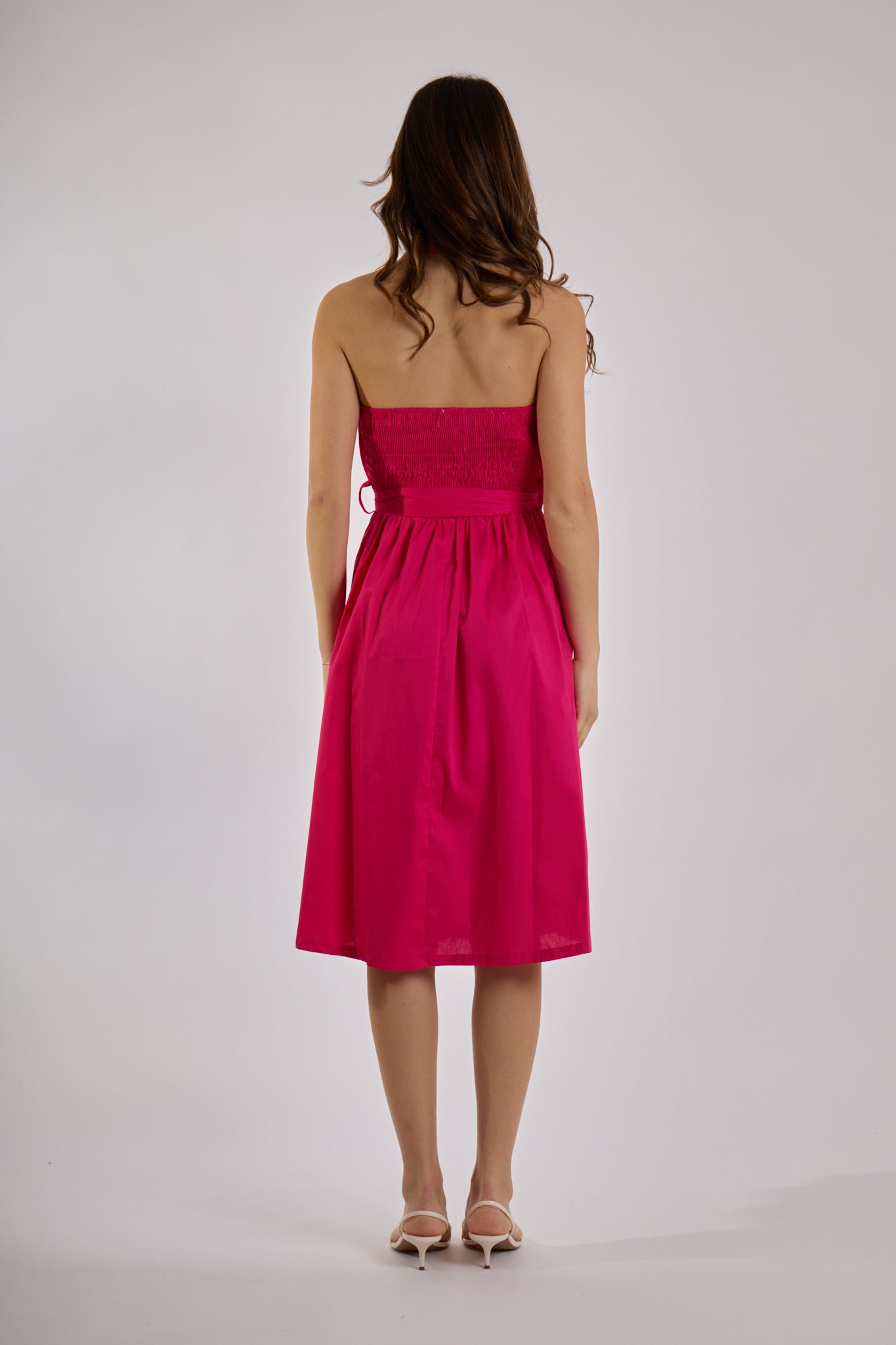 ABITO SCOPERTO DIETRO|Colore:Fucsia
