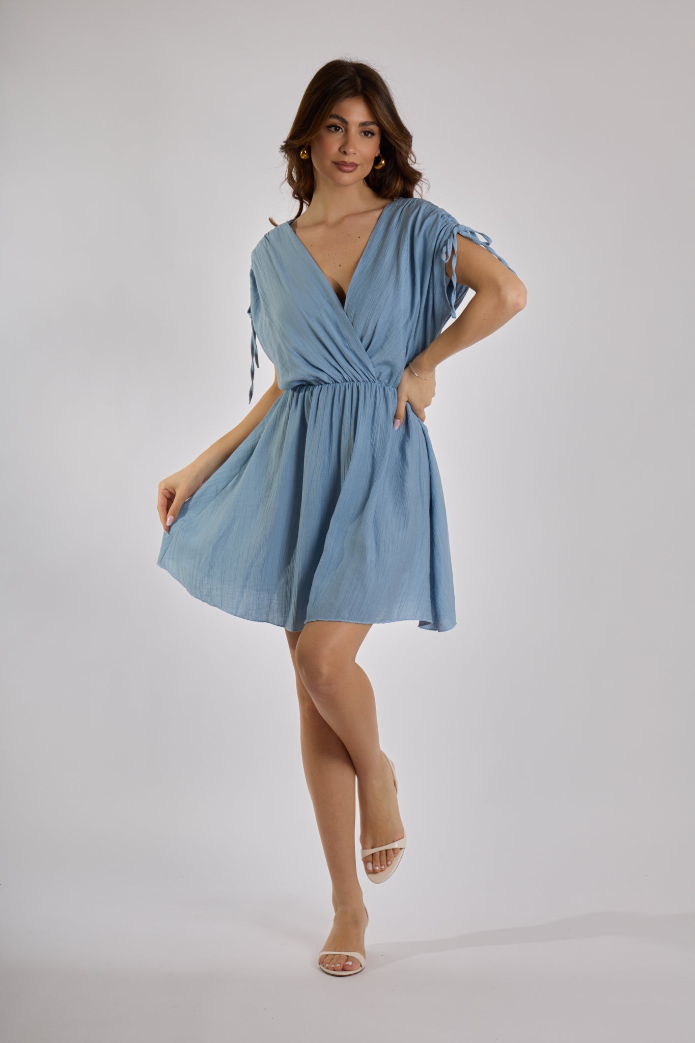 ABITO FIOCCHI MANICA|Colore:Celeste