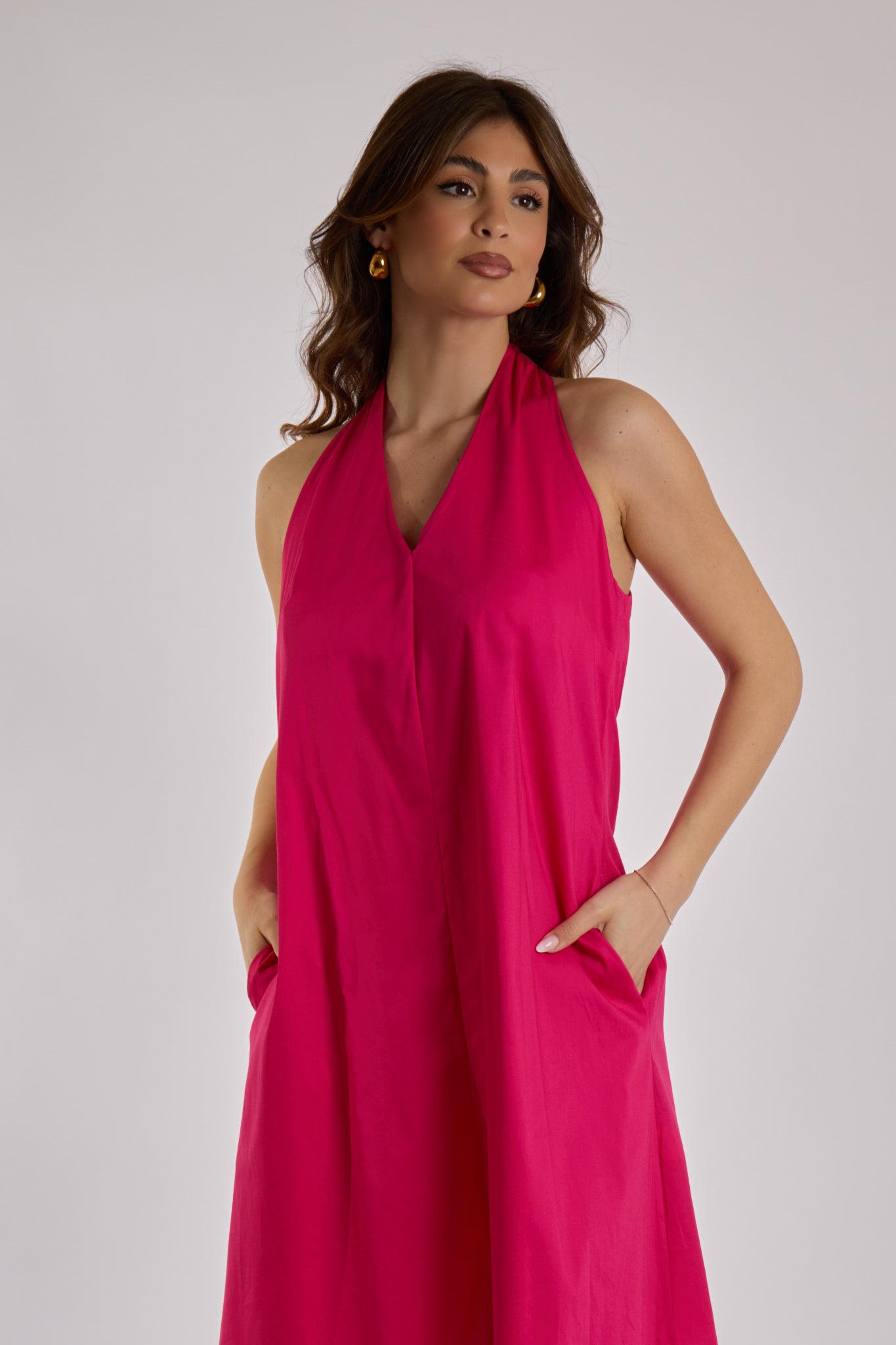 ABITO SMANICATO|Colore:Fucsia