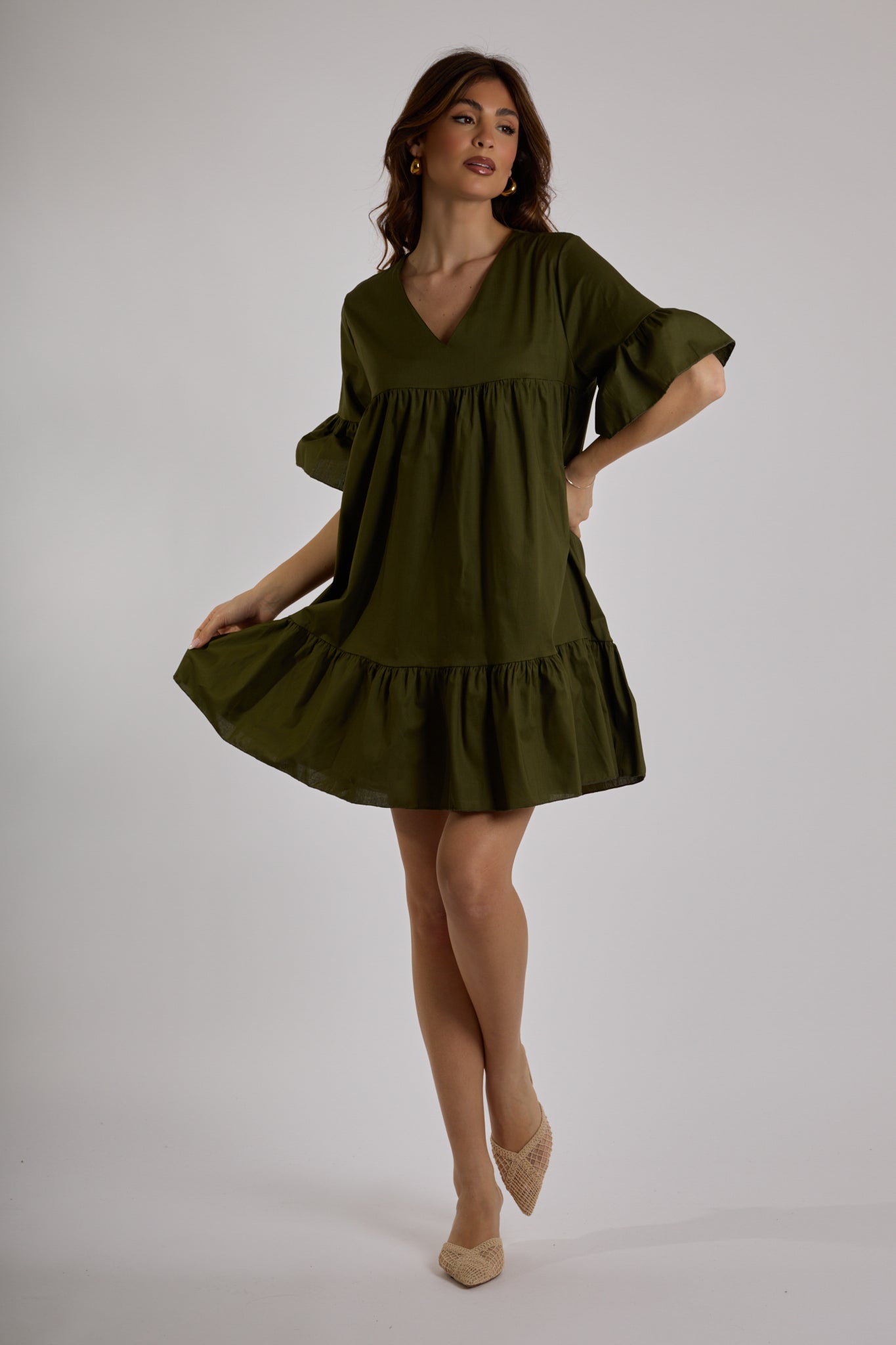 ABITO BALZE SCOLLO V|Colore:Militare