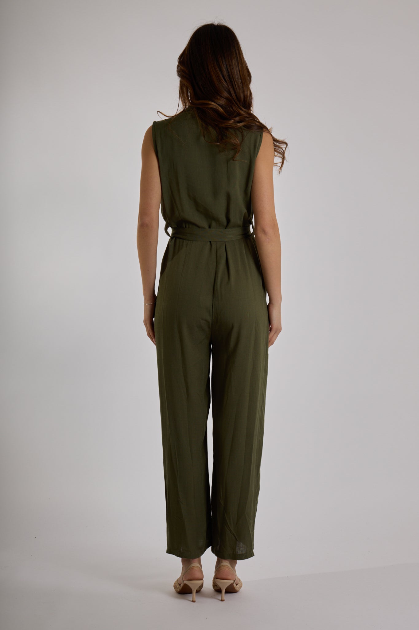 TUTA IN VISCOSA|Colore:Militare