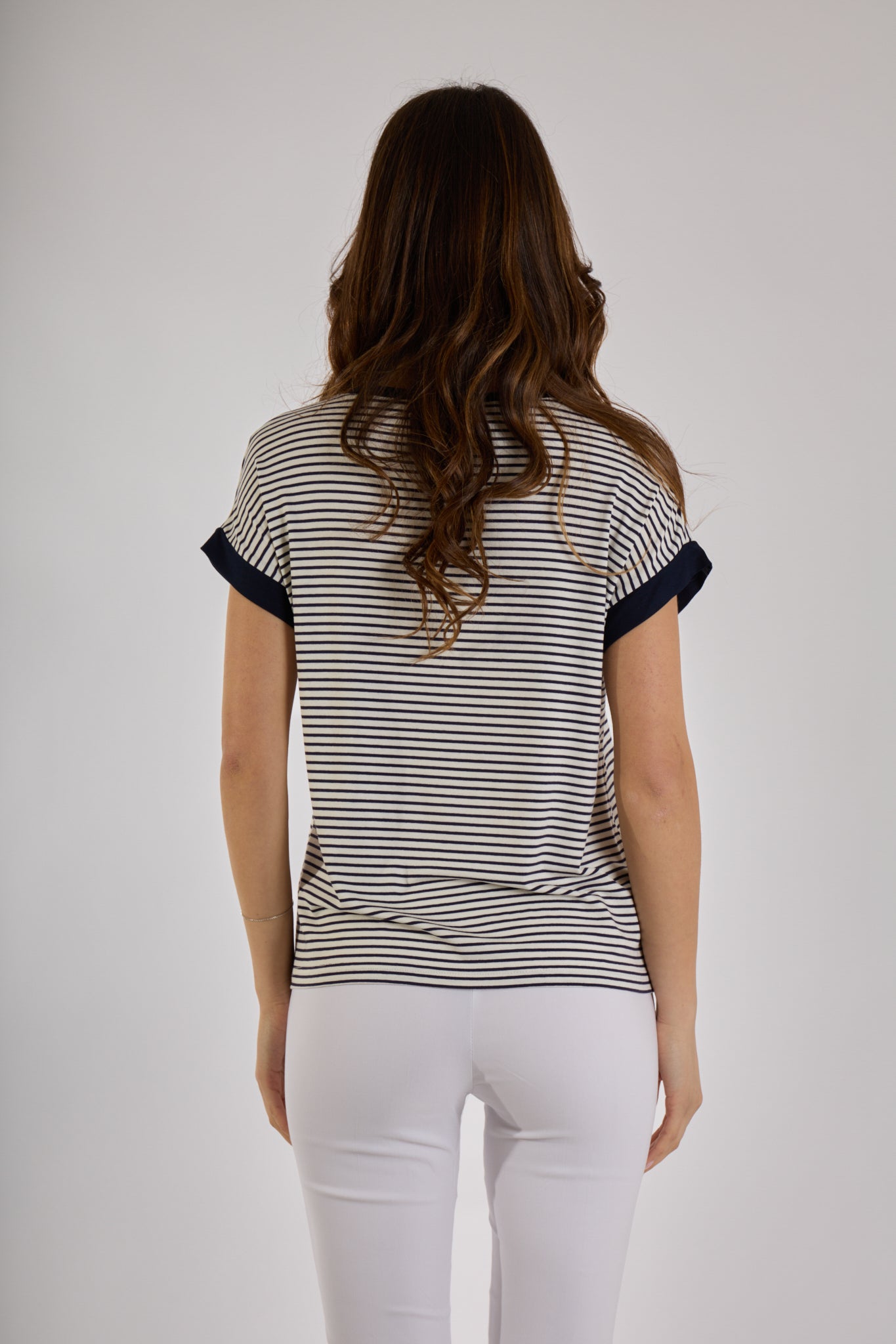 MAGLIA RIGHE|Colore:Blu