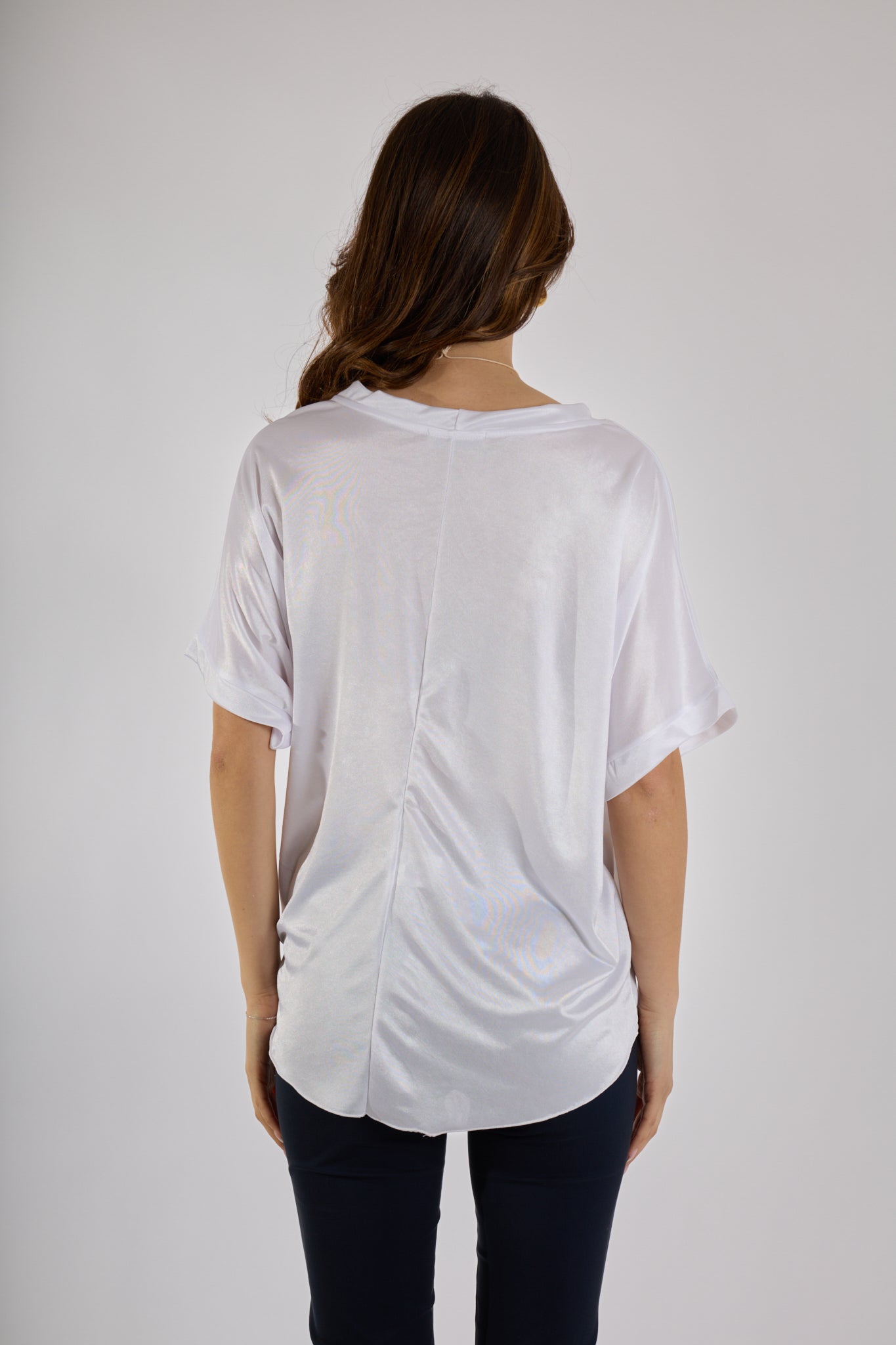 BLUSA COLLANA|Colore:Bianco