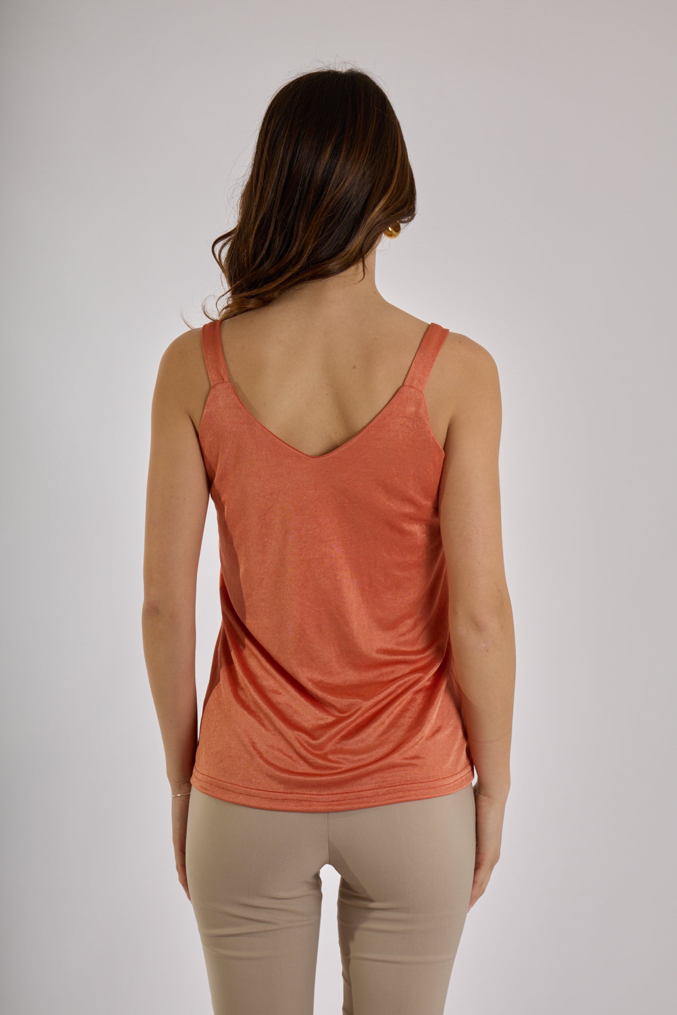 TOP|Colore:Terracotta