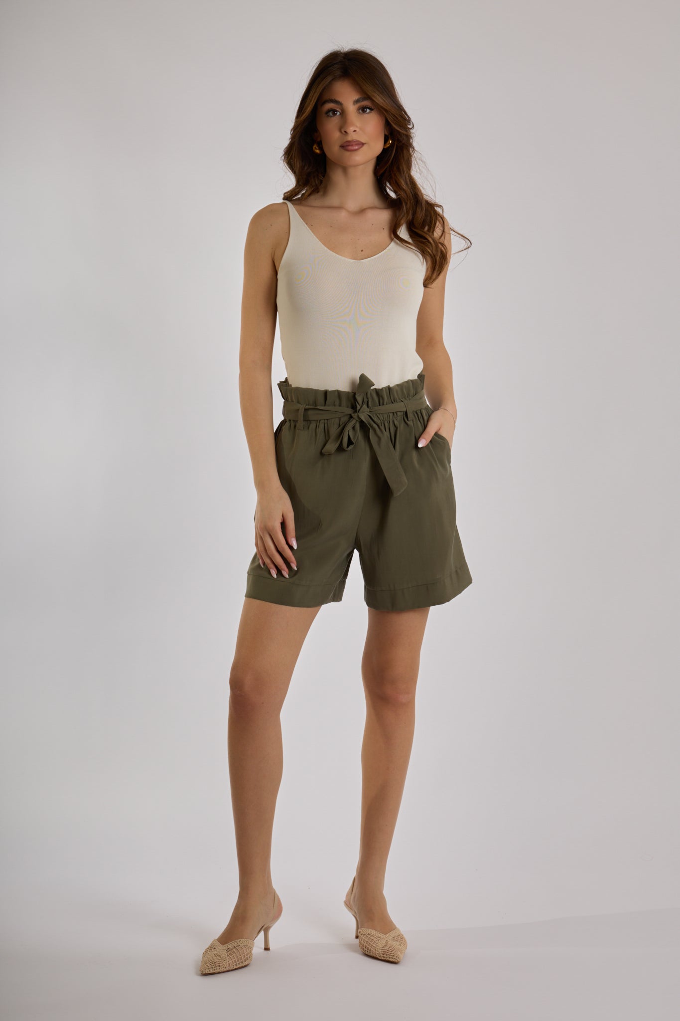 SHORTS|Colore:Militare