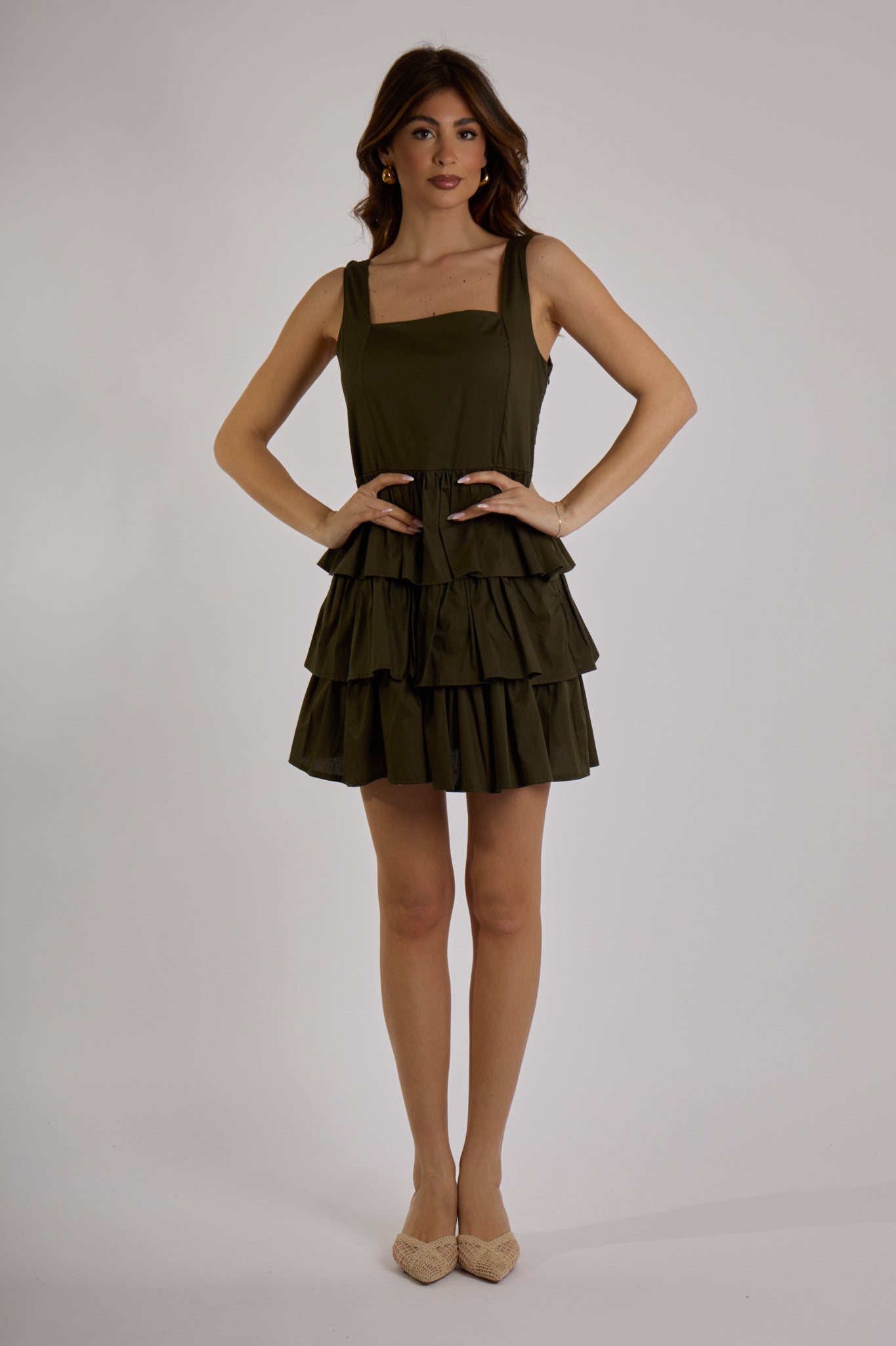 ABITO CORTO BALZE|Colore:Militare
